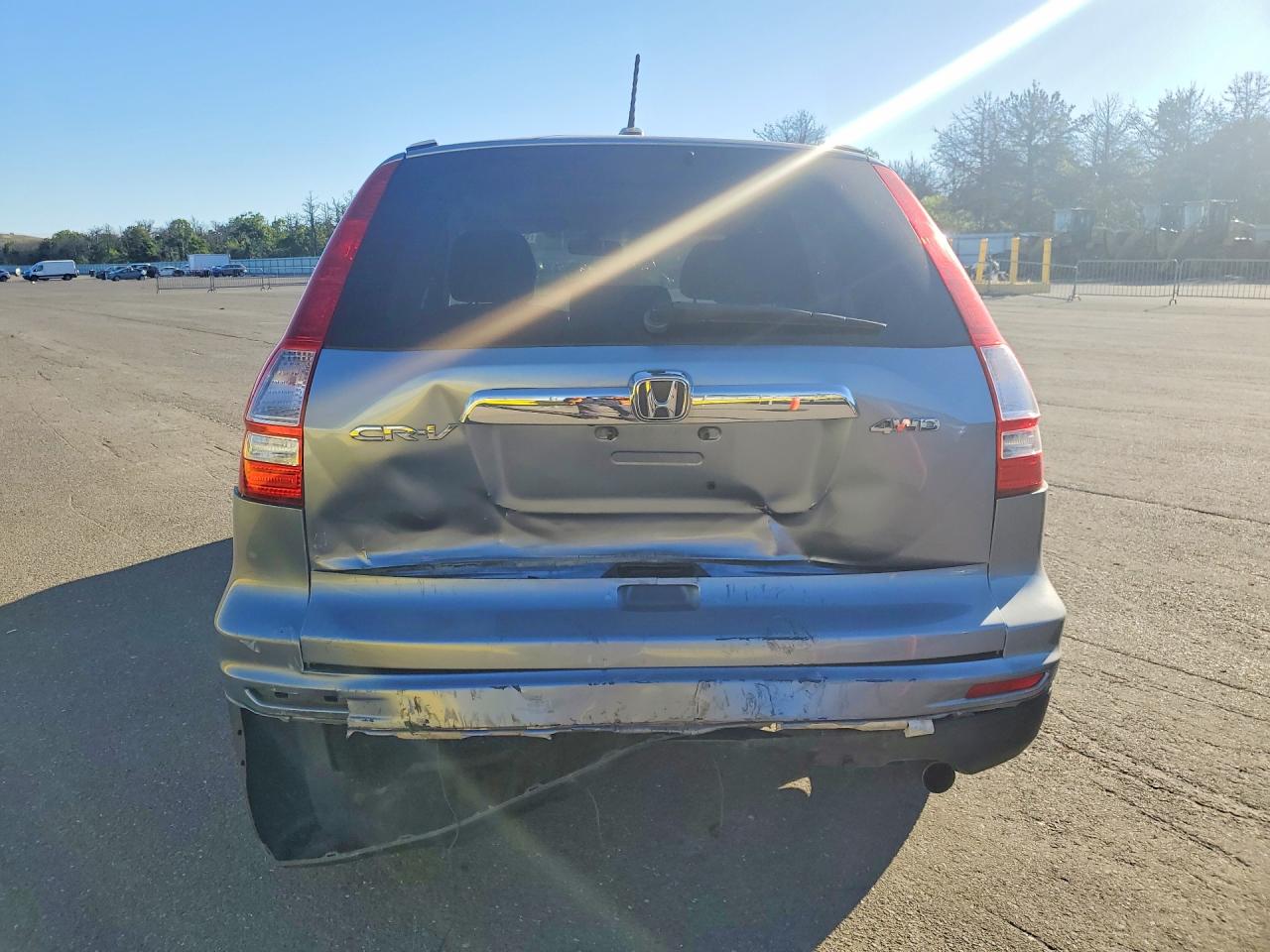 2011 Honda Cr-v Ex Blue vin: JHLRE4H78BC001046