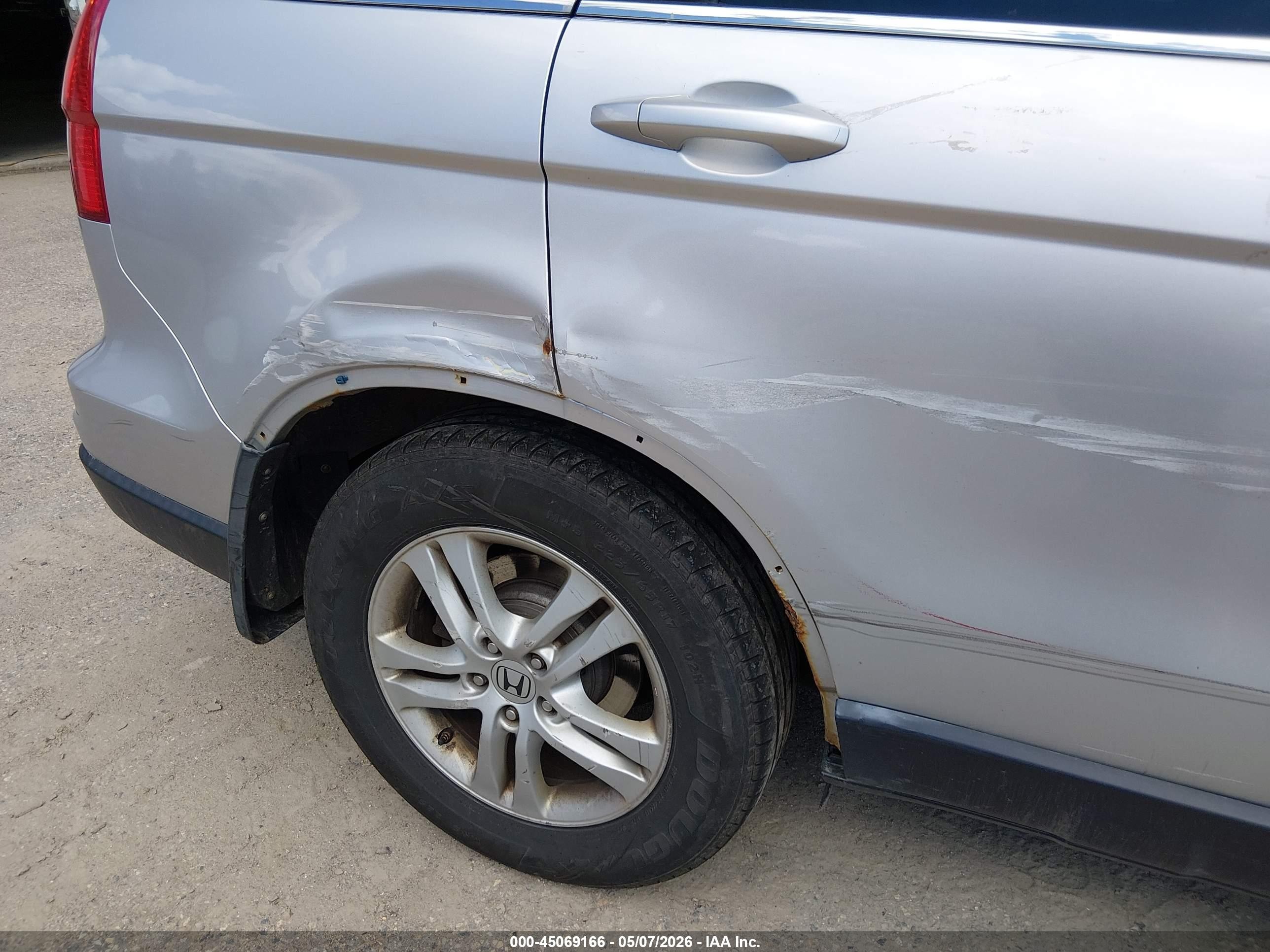 2011 Honda Cr-v Ex-l Серебряный vin: JHLRE4H78BC004819