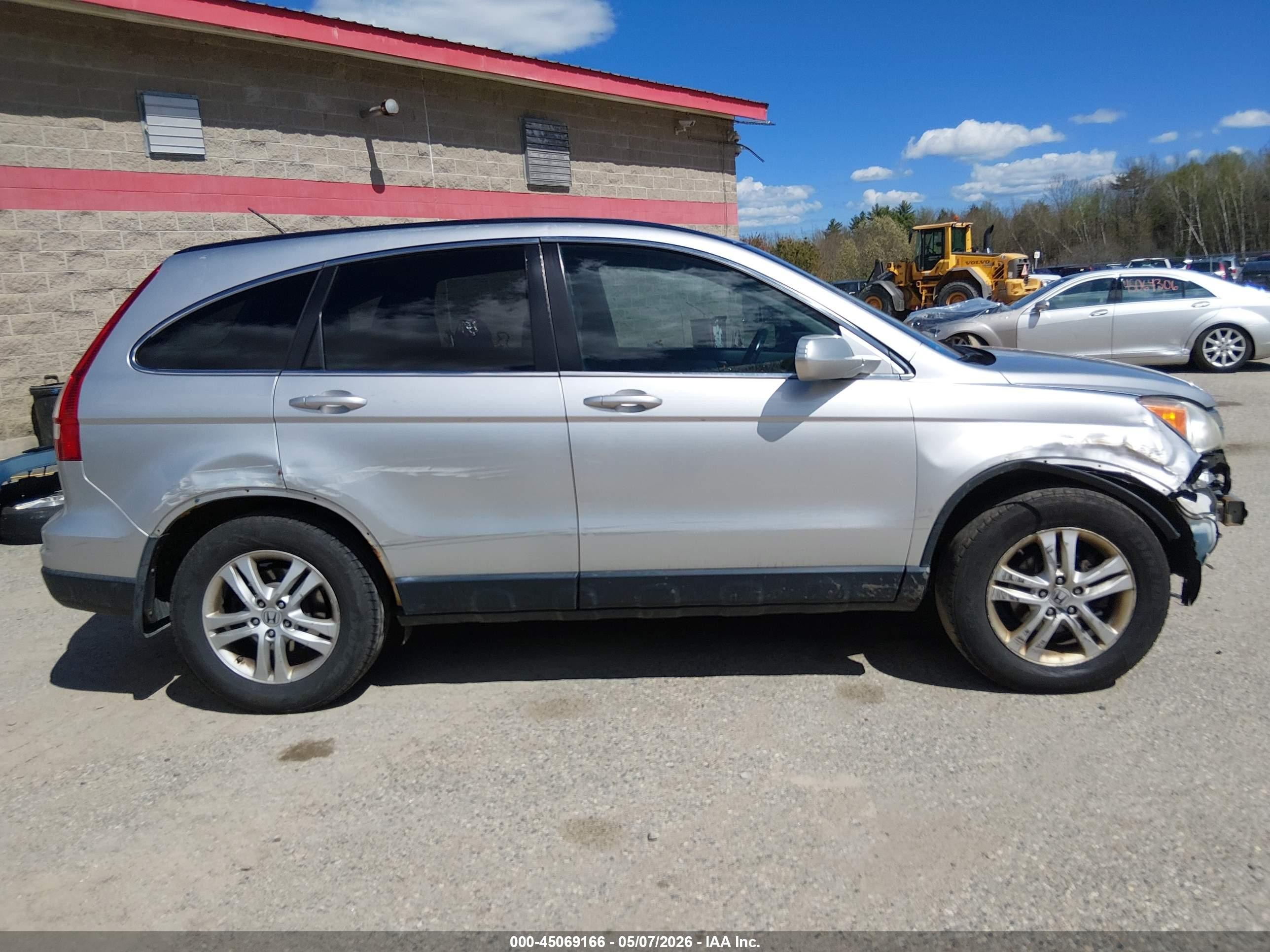 2011 Honda Cr-v Ex-l Серебряный vin: JHLRE4H78BC004819