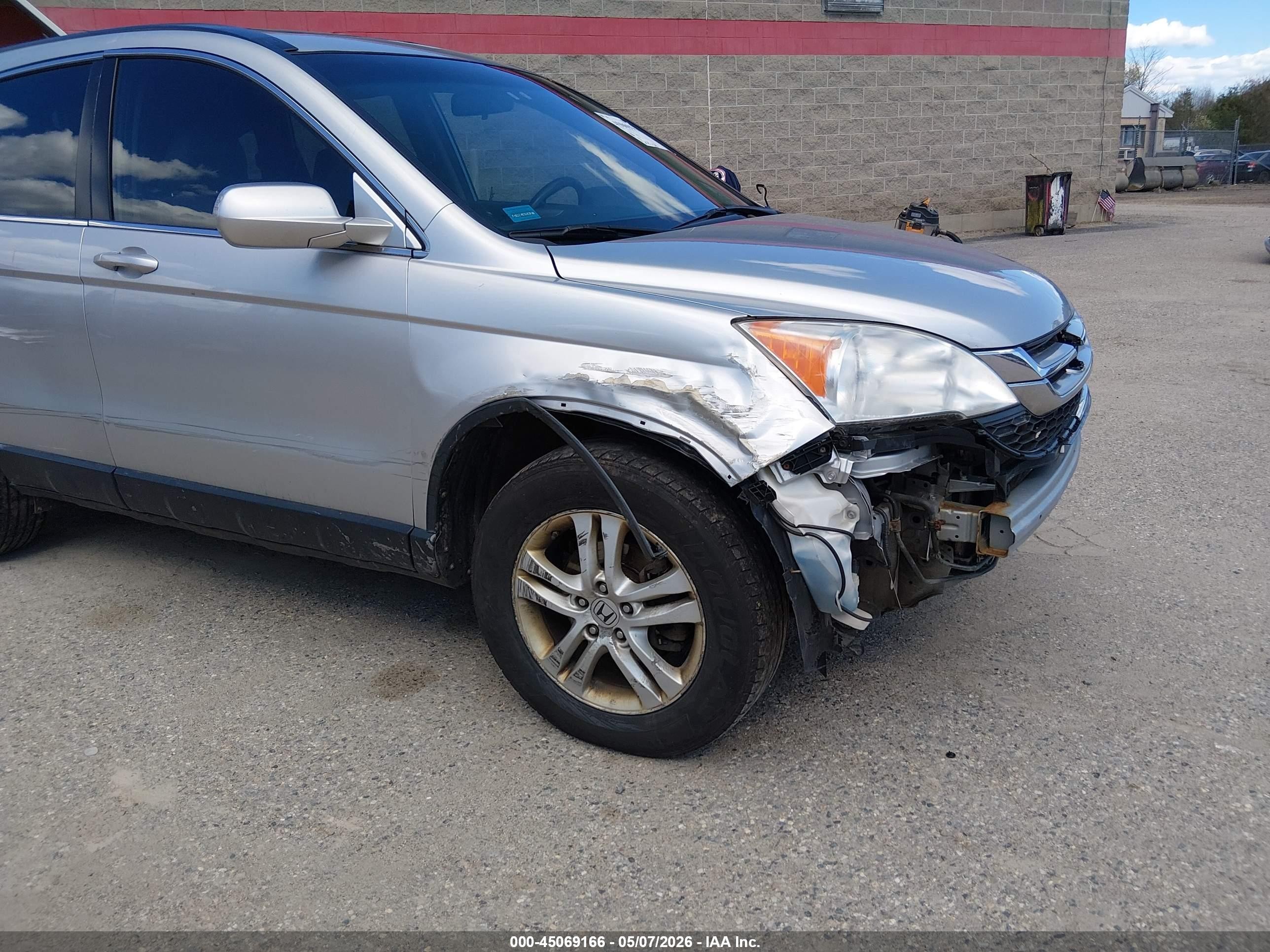 2011 Honda Cr-v Ex-l Серебряный vin: JHLRE4H78BC004819