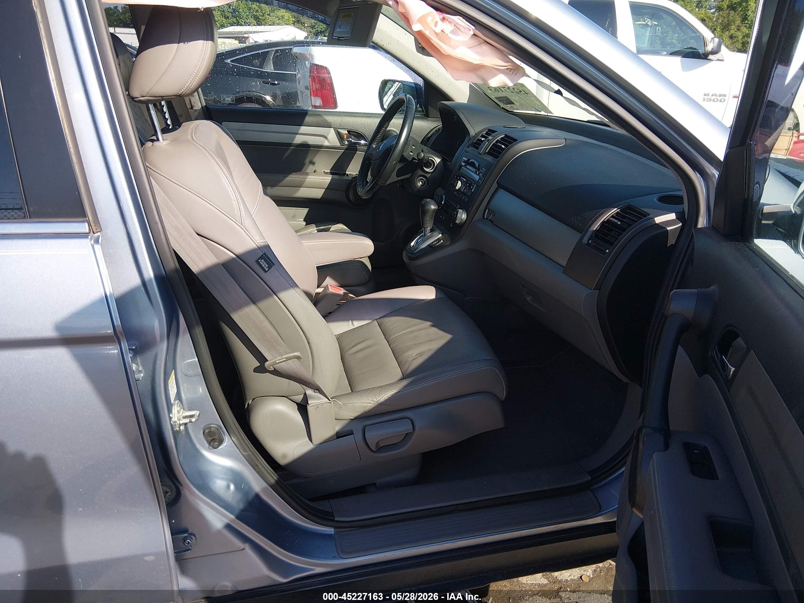 2011 Honda Cr-v Ex-l Blue vin: JHLRE4H78BC007168