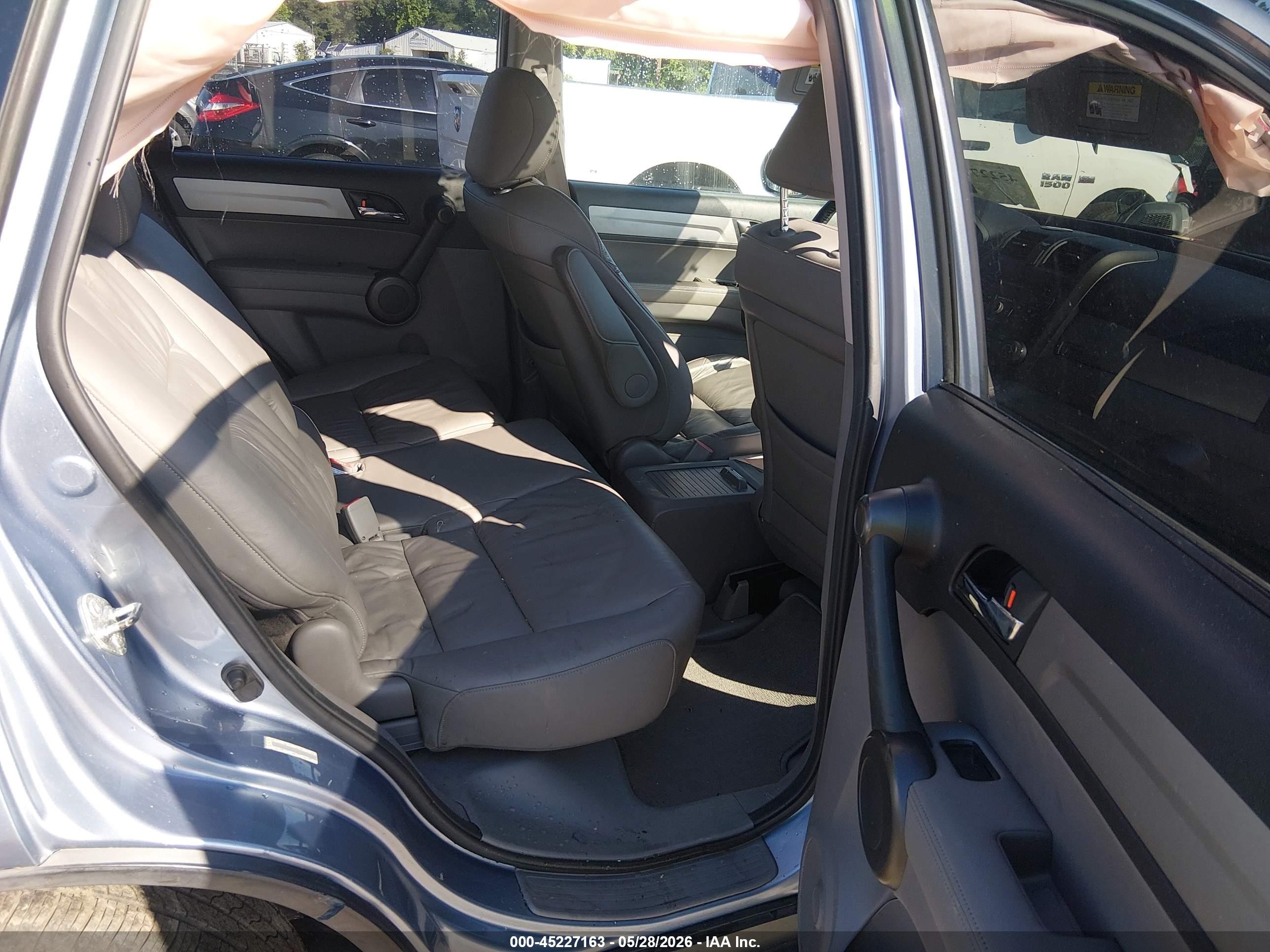 2011 Honda Cr-v Ex-l Blue vin: JHLRE4H78BC007168