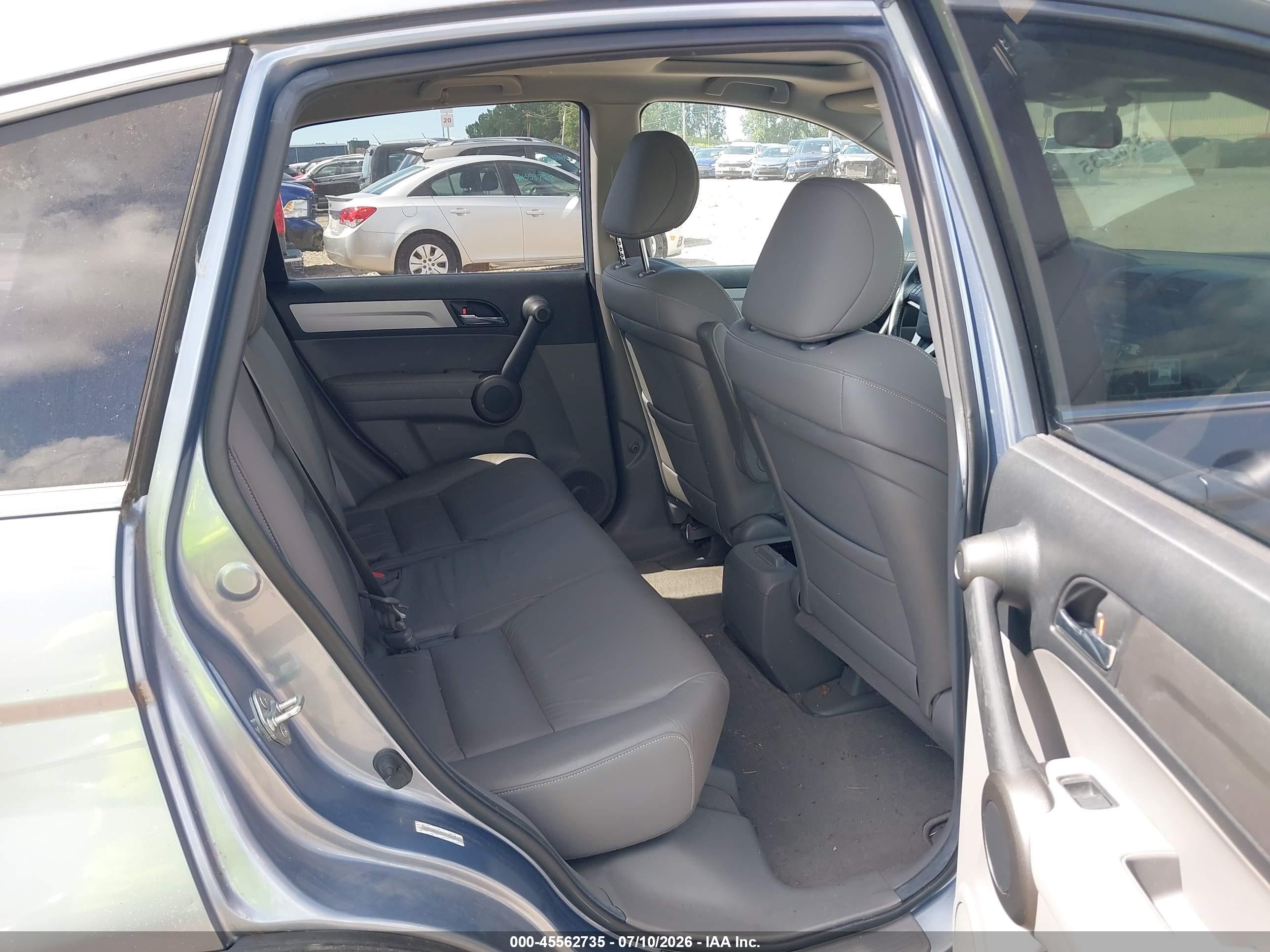 2011 Honda Cr-v Ex-l Blue vin: JHLRE4H78BC012256