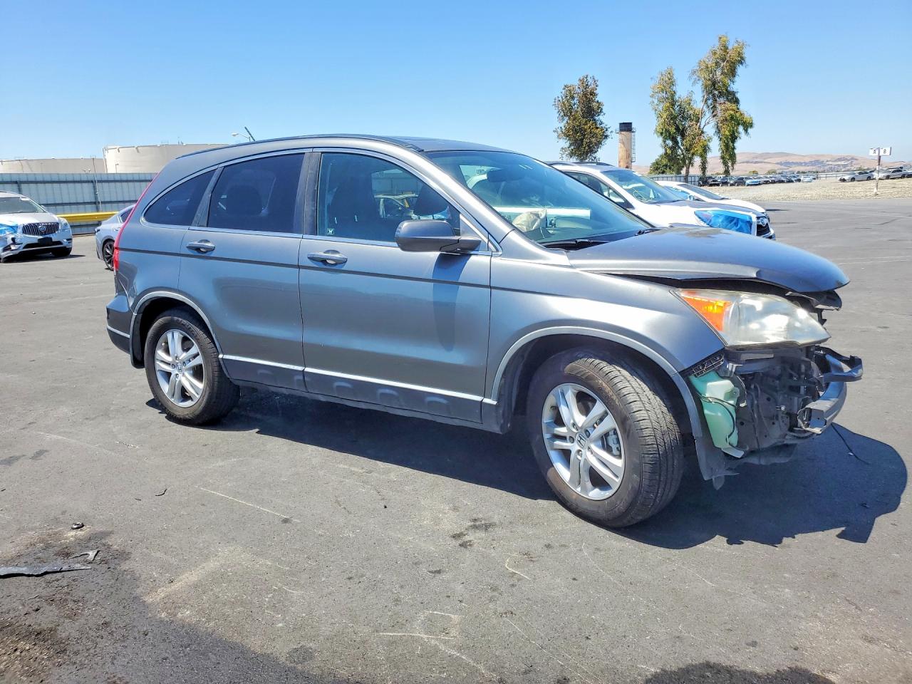 2011 Honda Cr-v Exl Charcoal vin: JHLRE4H78BC014069