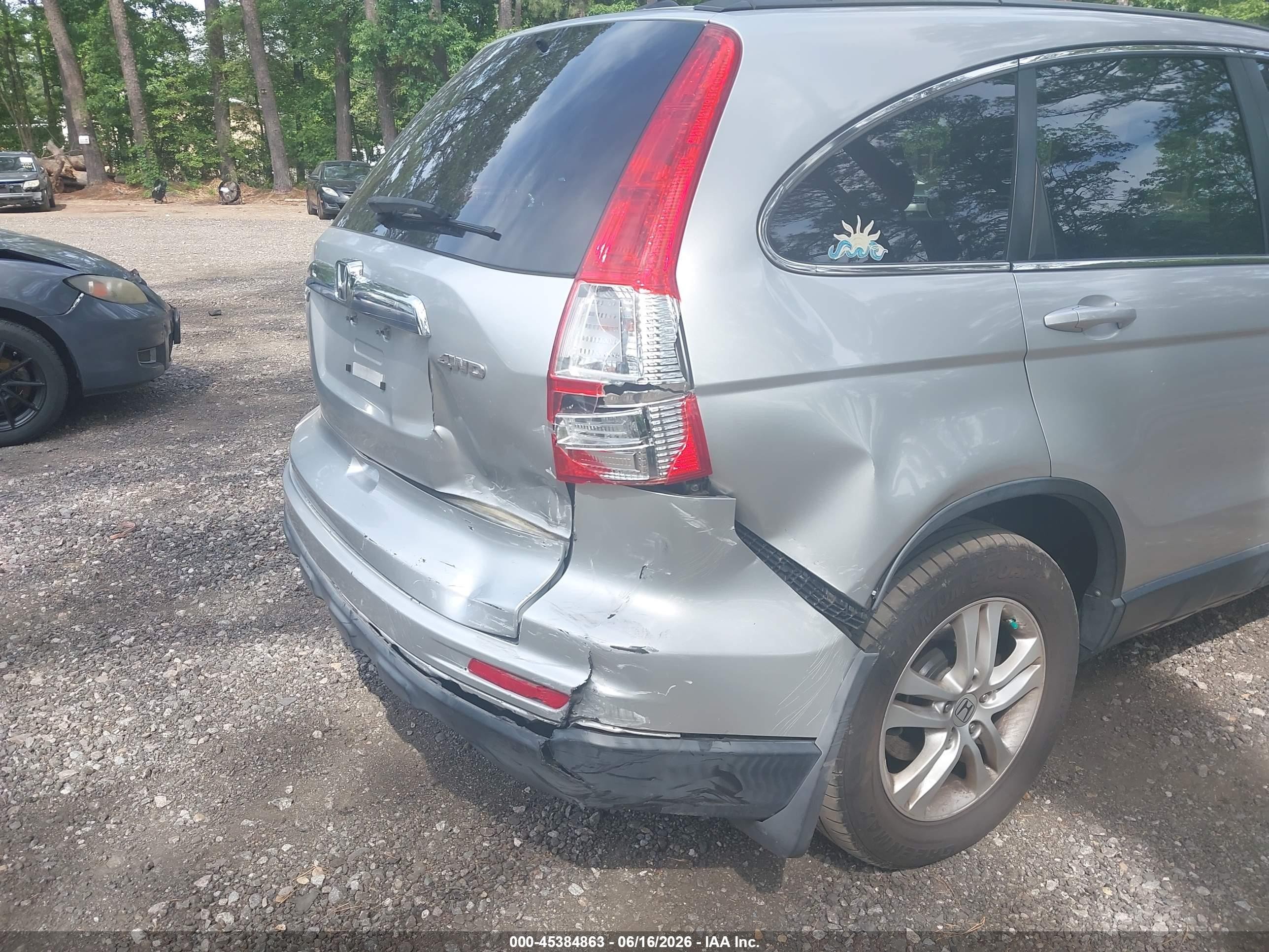 2011 Honda Cr-v Ex-l Серебряный vin: JHLRE4H78BC024391