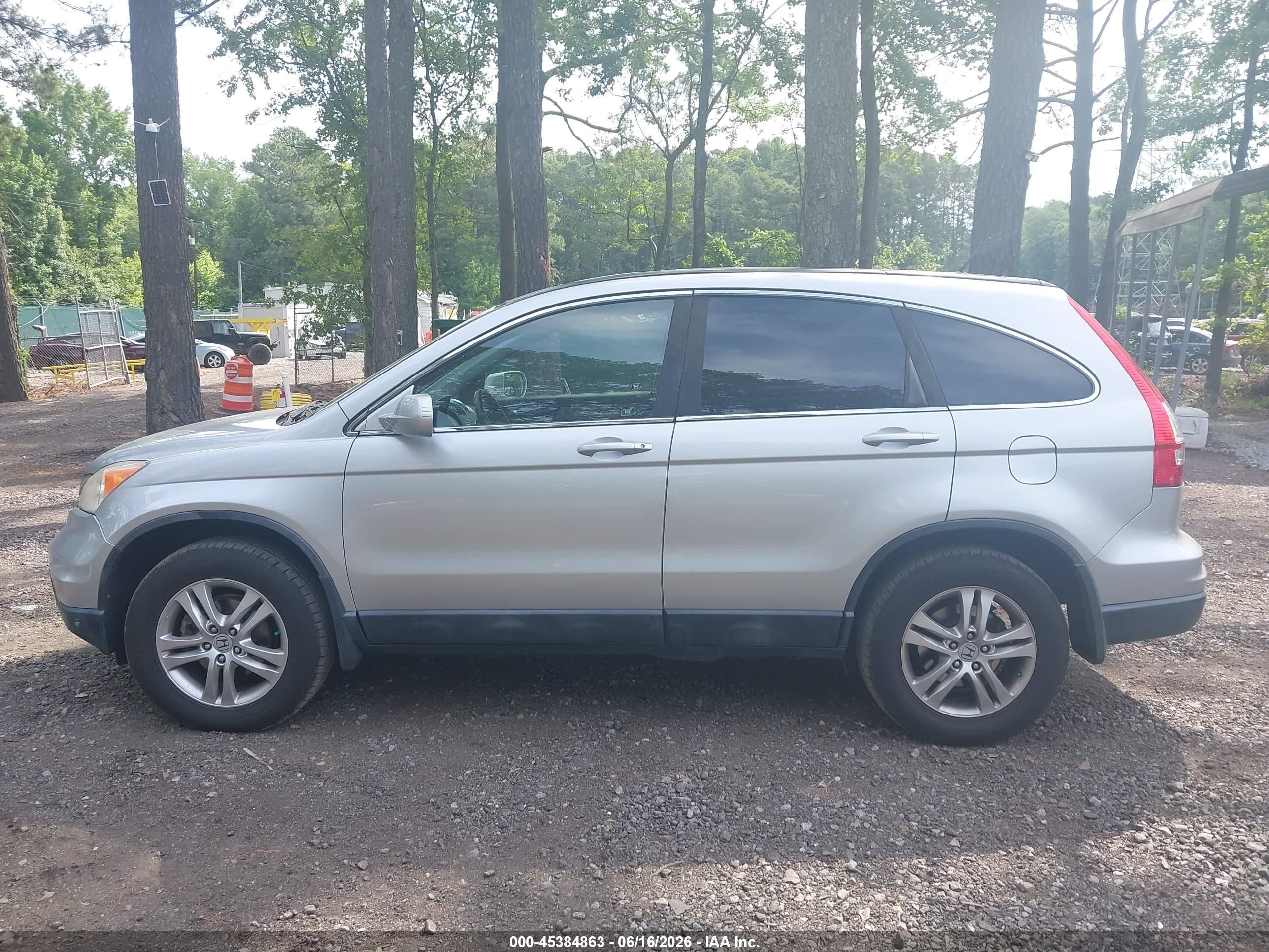 2011 Honda Cr-v Ex-l Серебряный vin: JHLRE4H78BC024391