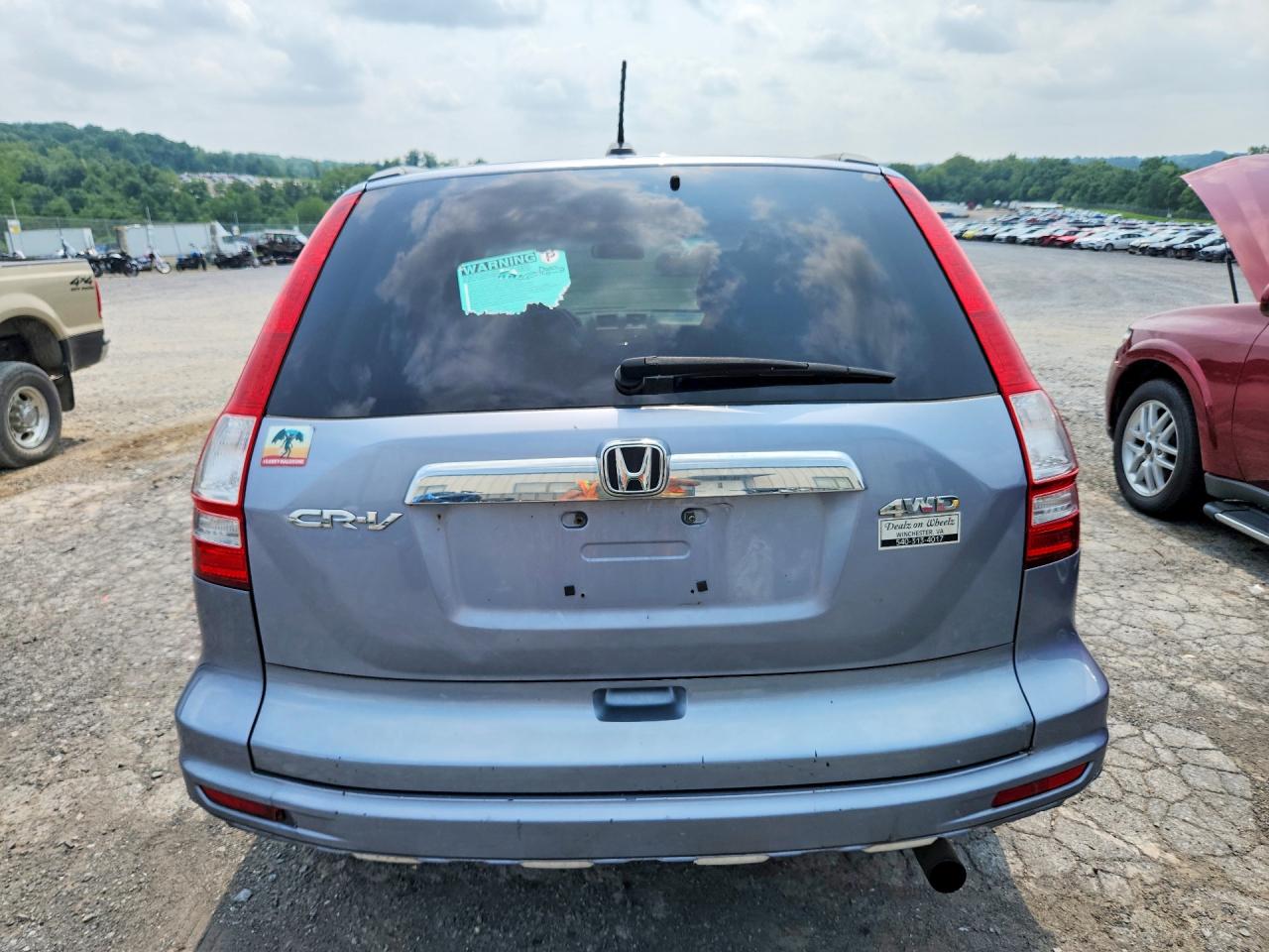 2011 Honda Cr-v Exl Blue vin: JHLRE4H78BC029557
