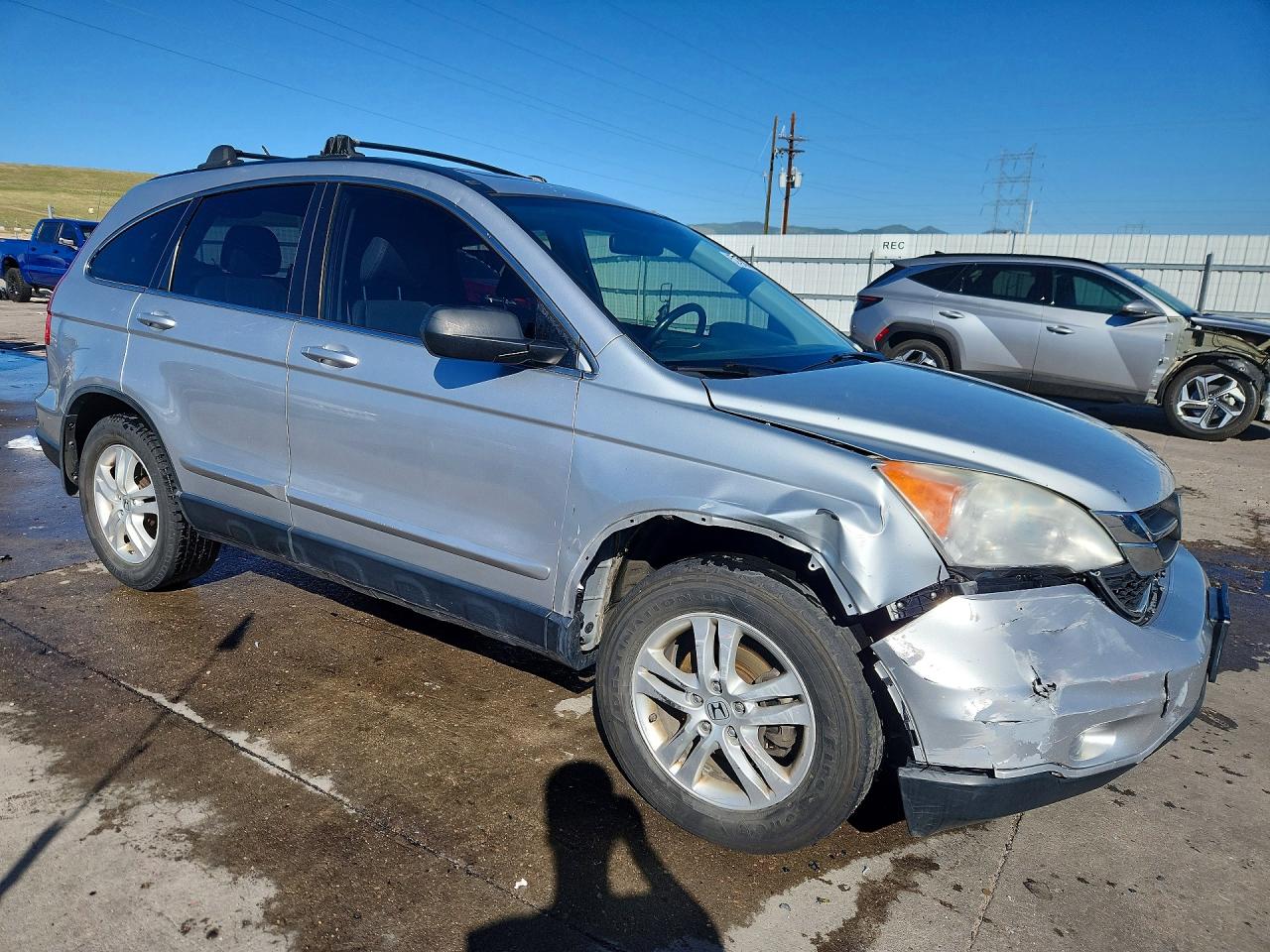 2010 Honda Cr-v Exl Silver vin: JHLRE4H79AC002799