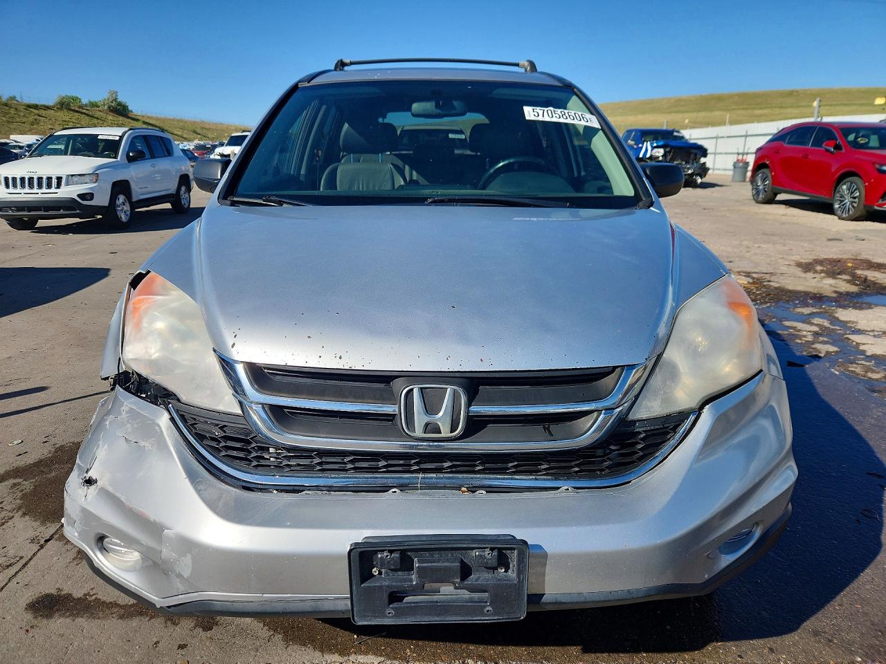 2010 Honda Cr-v Exl Silver vin: JHLRE4H79AC002799