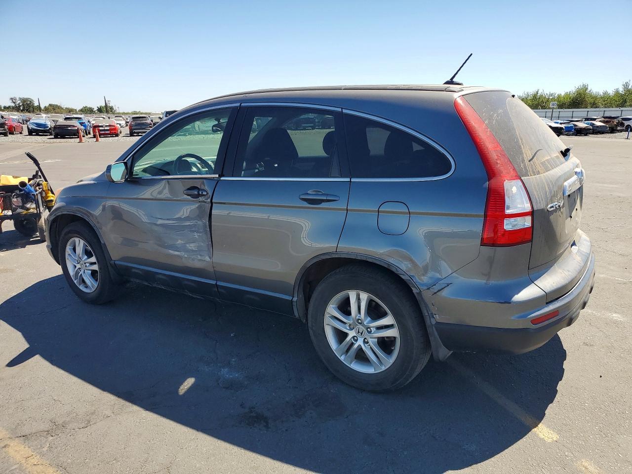 2010 Honda Cr-v Exl Gray vin: JHLRE4H79AC003581