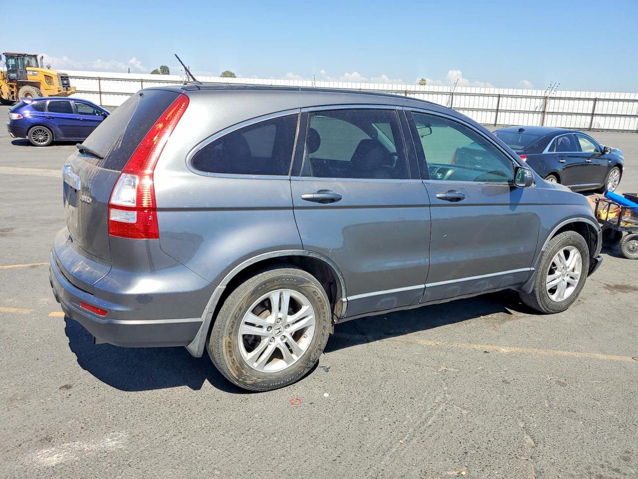 2010 Honda Cr-v Exl Gray vin: JHLRE4H79AC003581