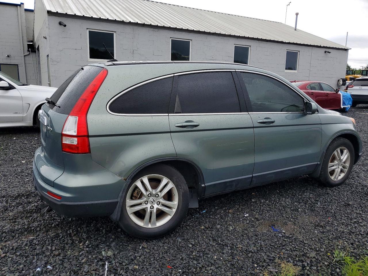 2011 Honda Cr-v Exl Green vin: JHLRE4H79BC019443