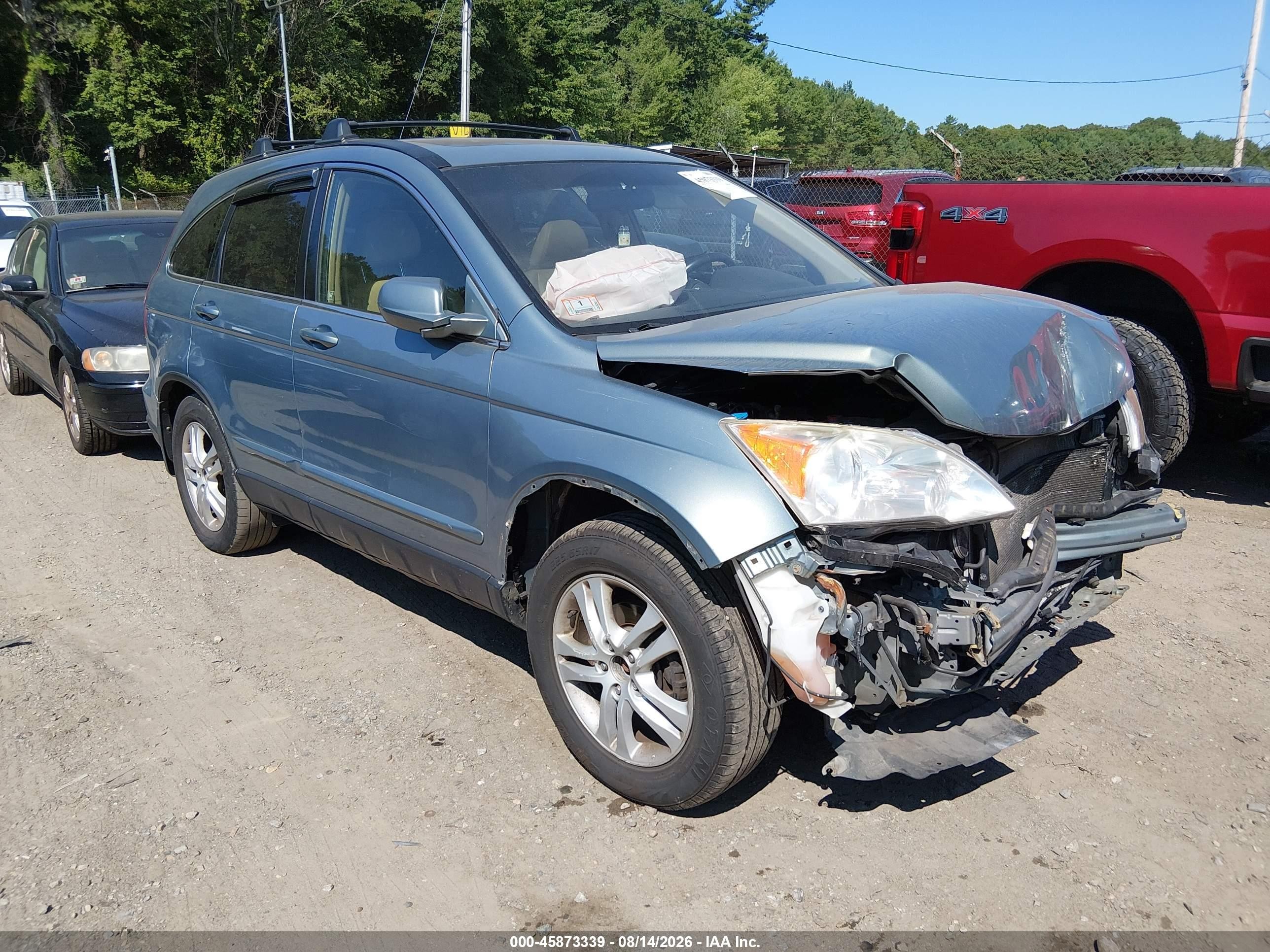 2011 Honda Cr-v Ex-l Gray vin: JHLRE4H79BC021774