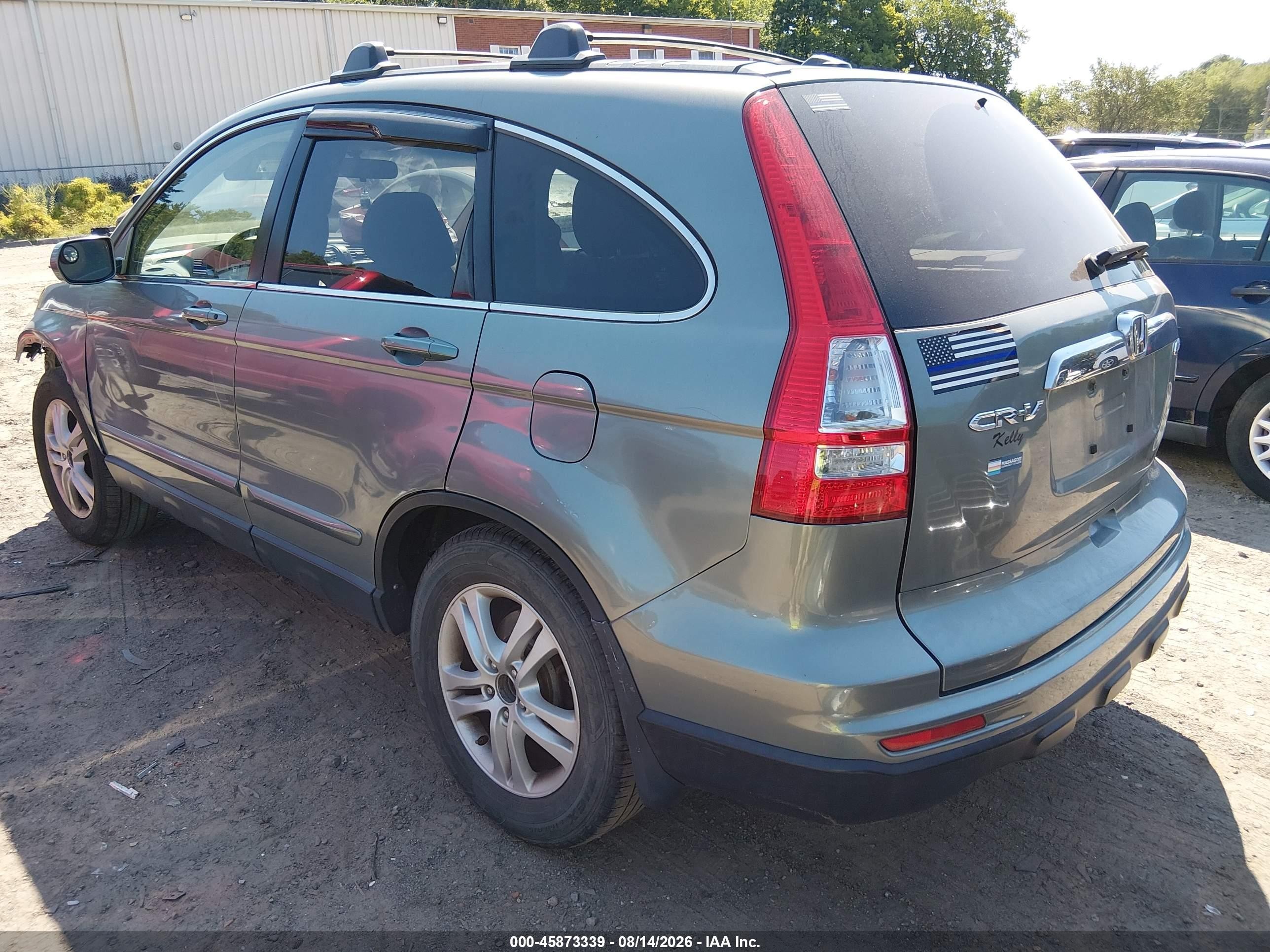 2011 Honda Cr-v Ex-l Gray vin: JHLRE4H79BC021774