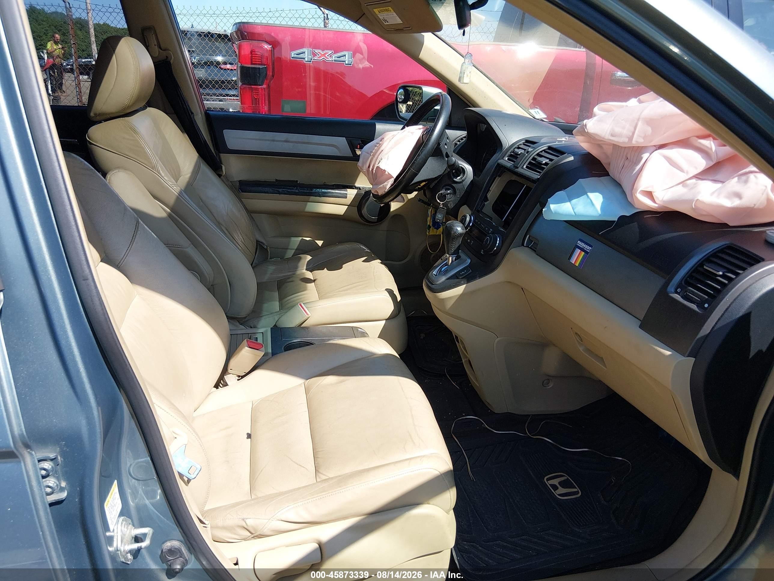 2011 Honda Cr-v Ex-l Gray vin: JHLRE4H79BC021774