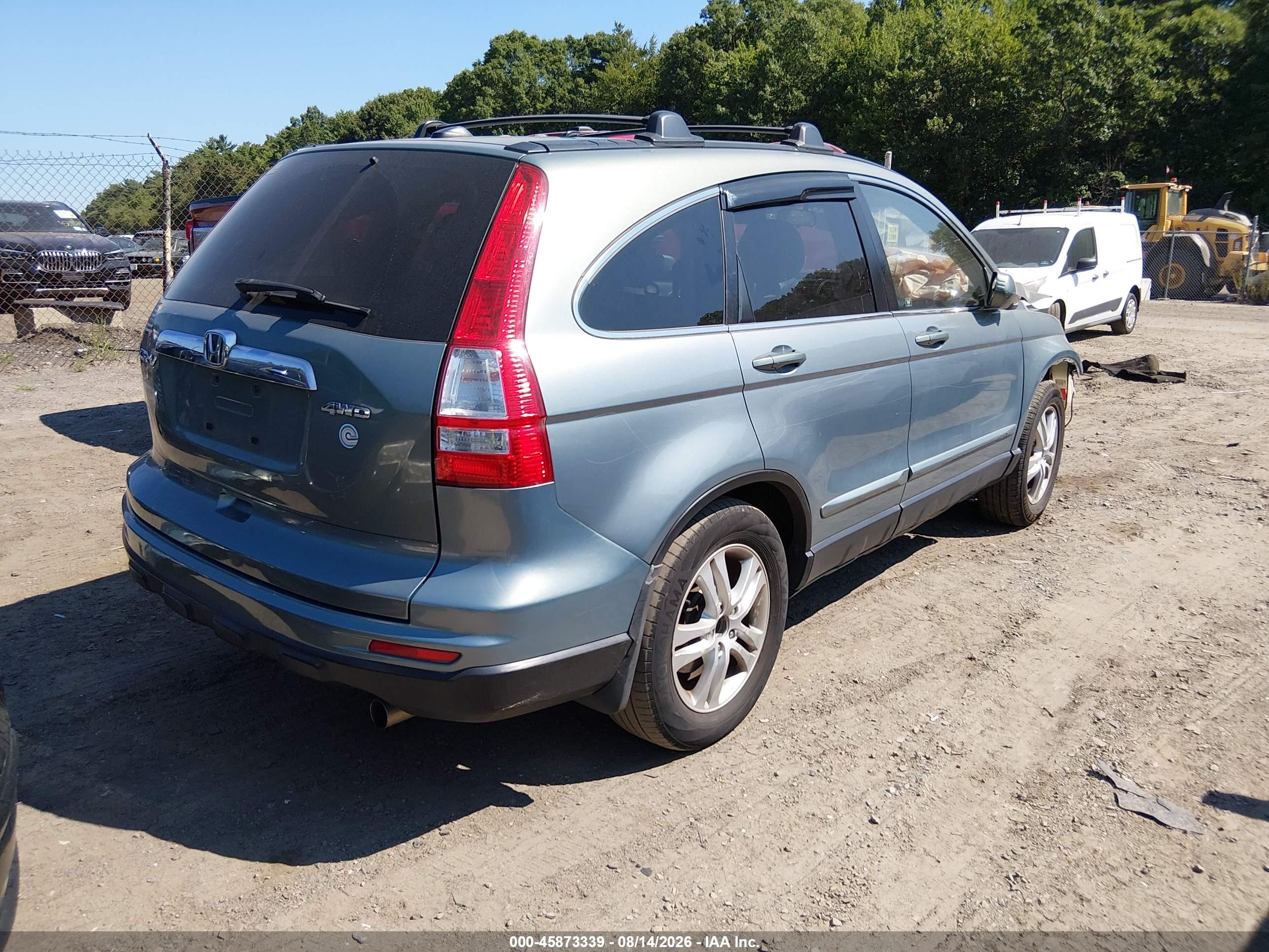 2011 Honda Cr-v Ex-l Gray vin: JHLRE4H79BC021774