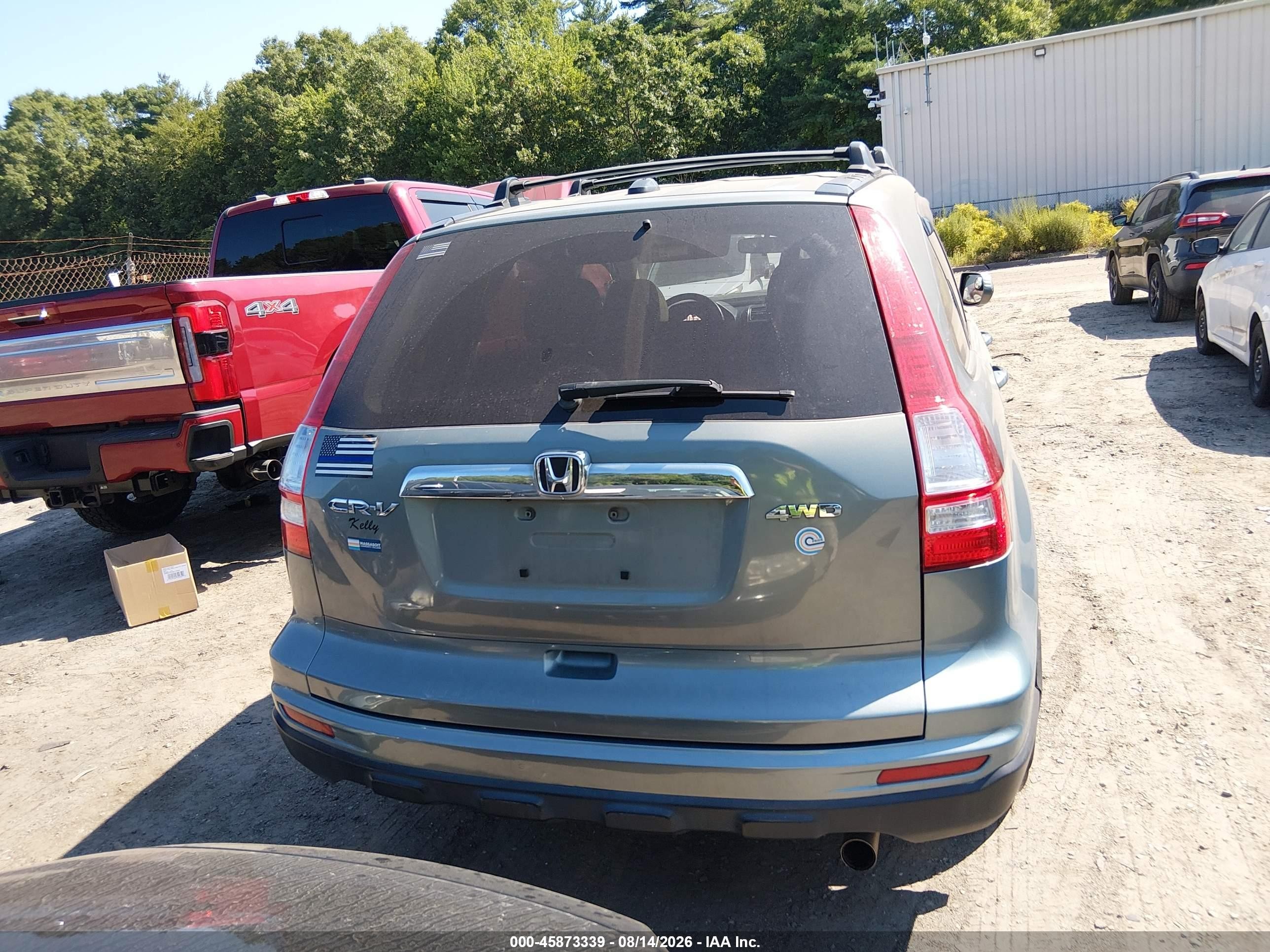 2011 Honda Cr-v Ex-l Gray vin: JHLRE4H79BC021774