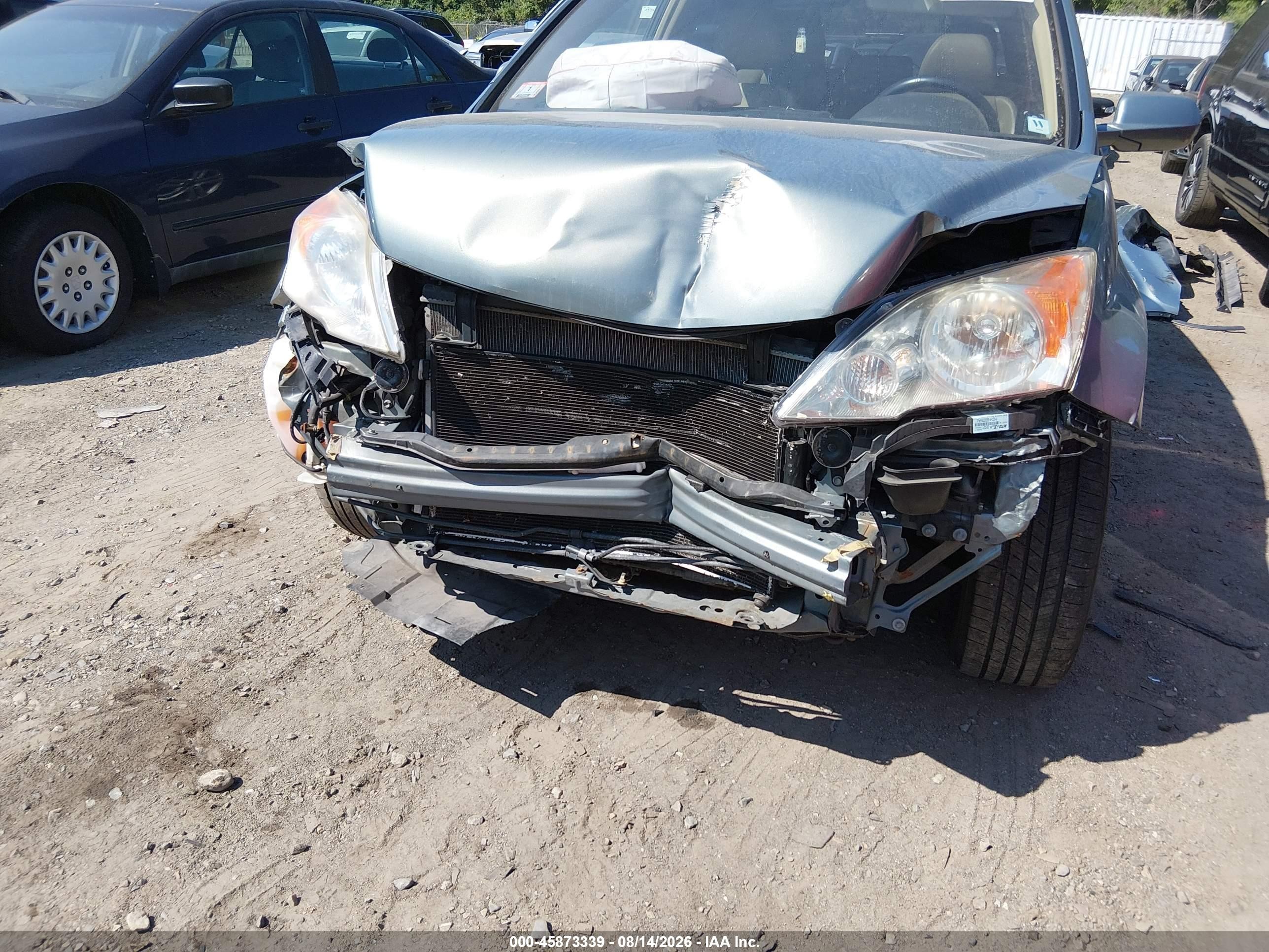 2011 Honda Cr-v Ex-l Gray vin: JHLRE4H79BC021774