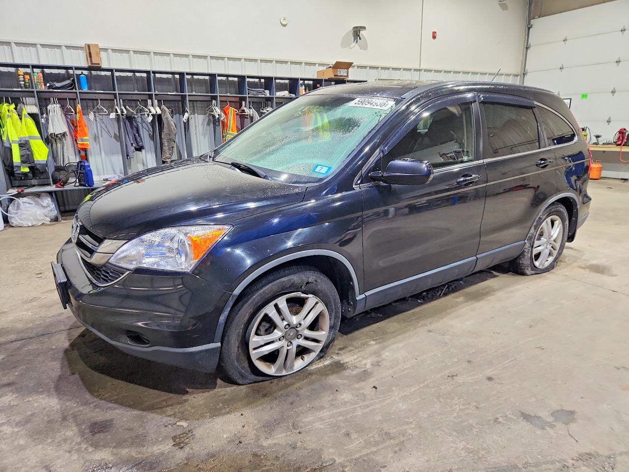 2011 Honda Cr-v Exl Black vin: JHLRE4H79BC024285