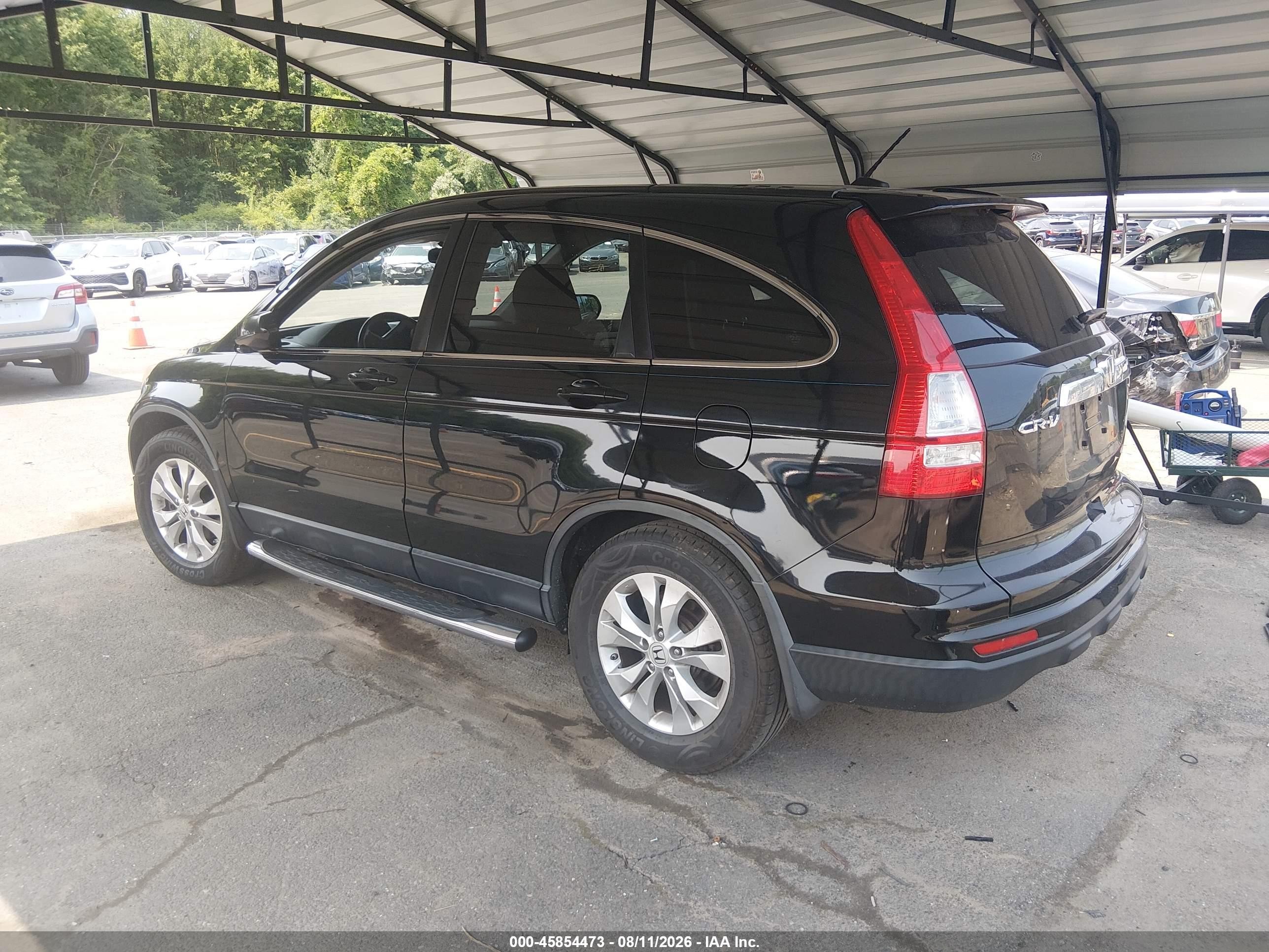 2011 Honda Cr-v Ex-l Black vin: JHLRE4H79BC034296