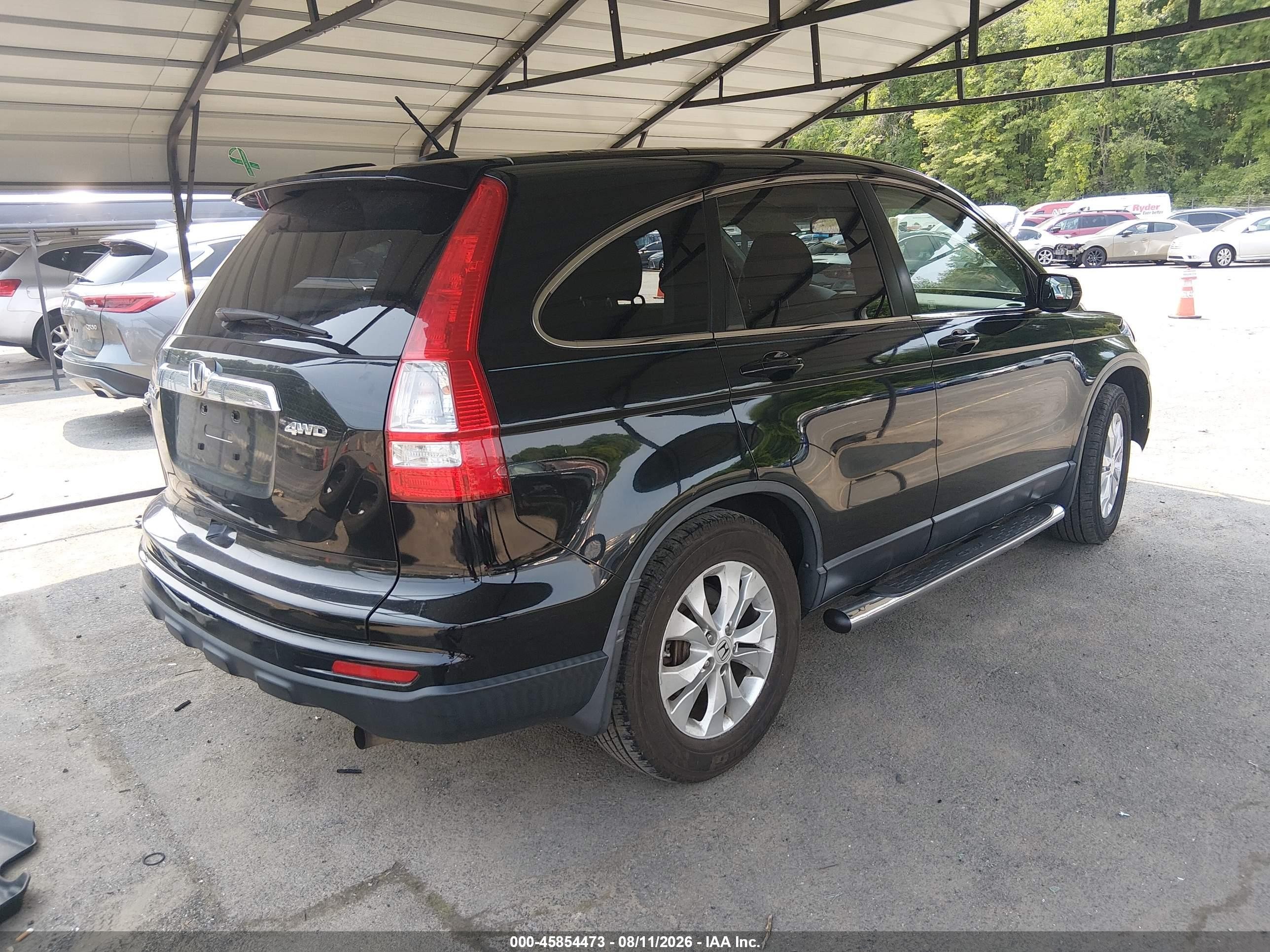 2011 Honda Cr-v Ex-l Black vin: JHLRE4H79BC034296