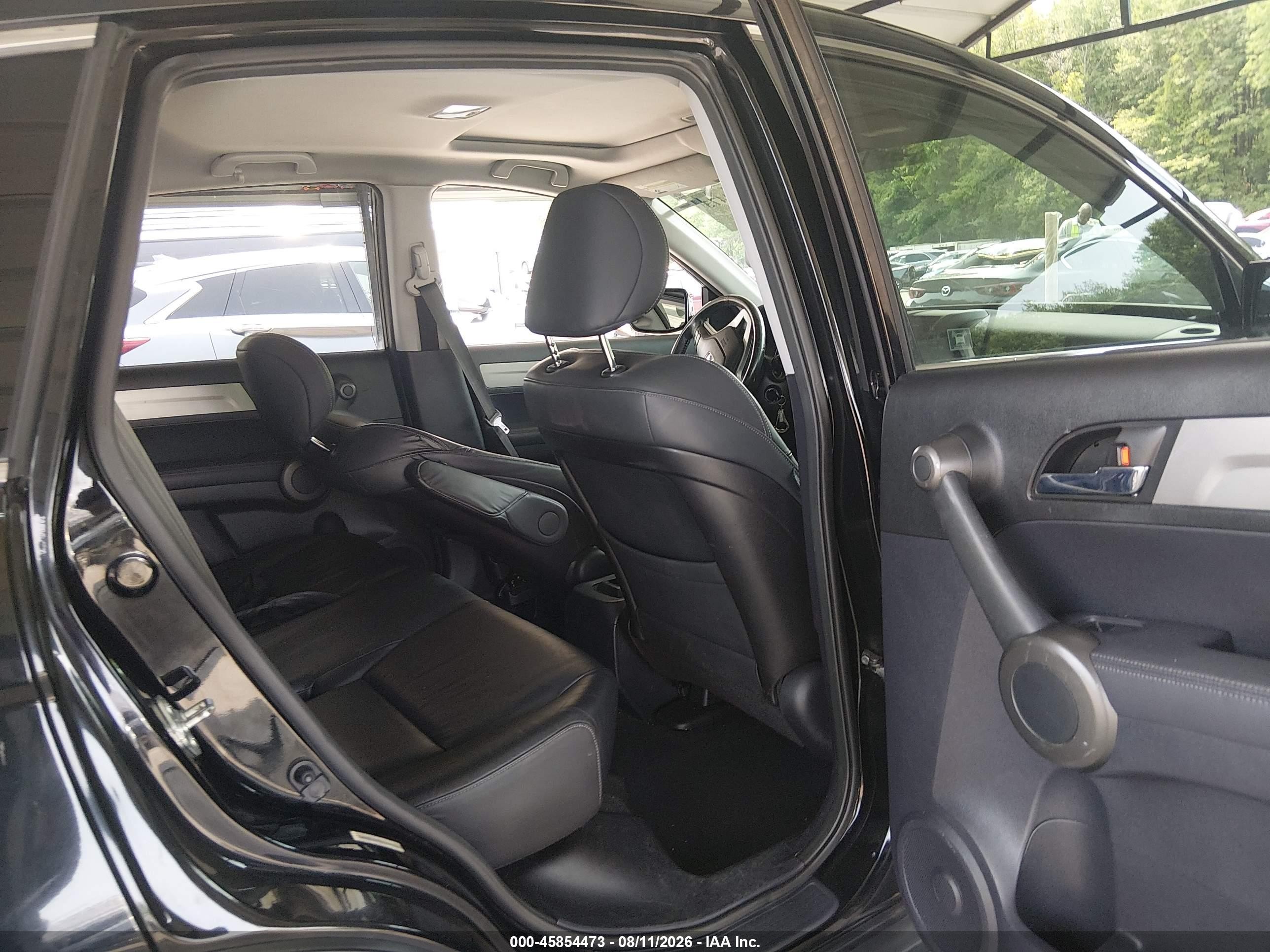 2011 Honda Cr-v Ex-l Black vin: JHLRE4H79BC034296