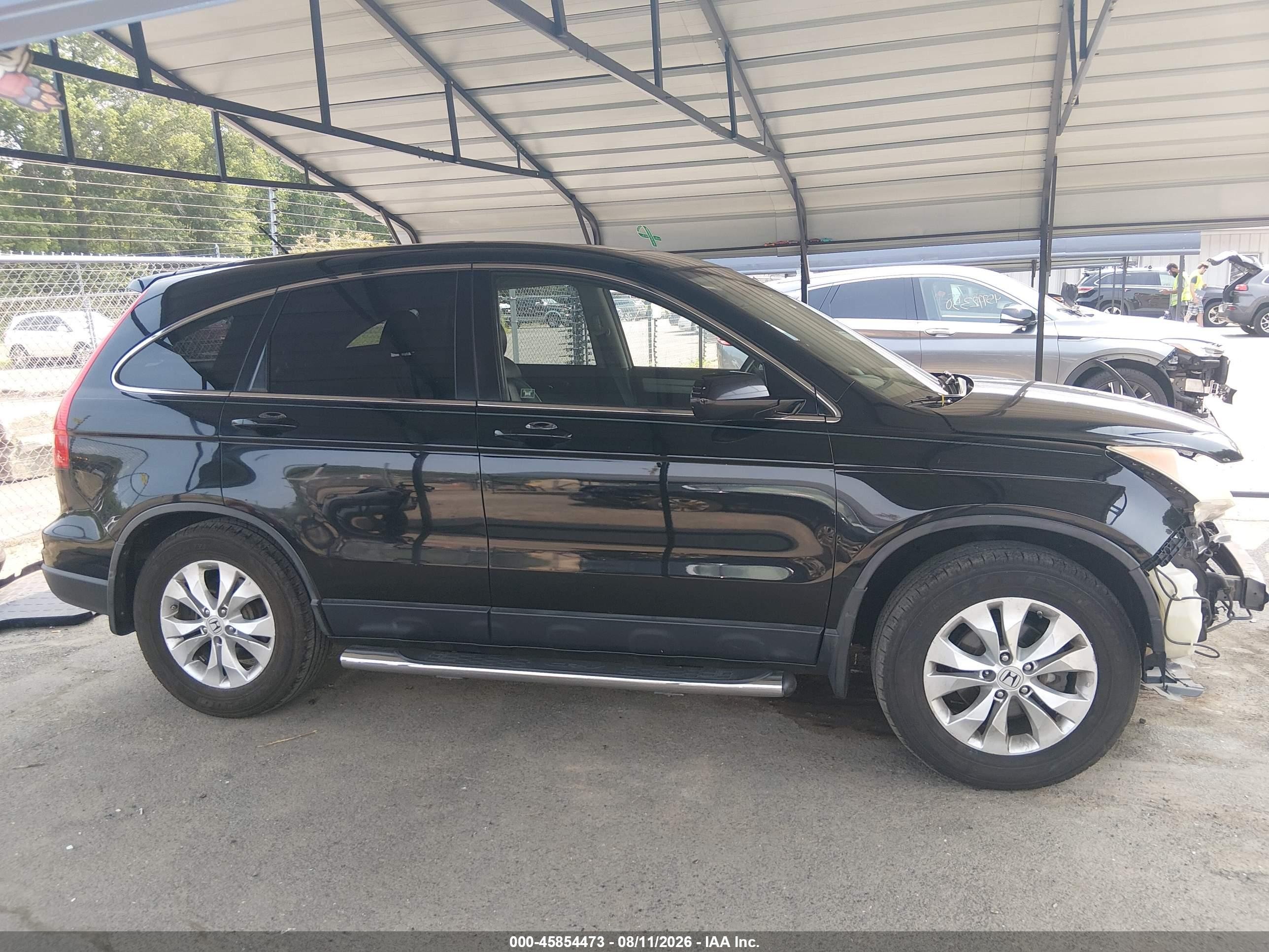 2011 Honda Cr-v Ex-l Black vin: JHLRE4H79BC034296