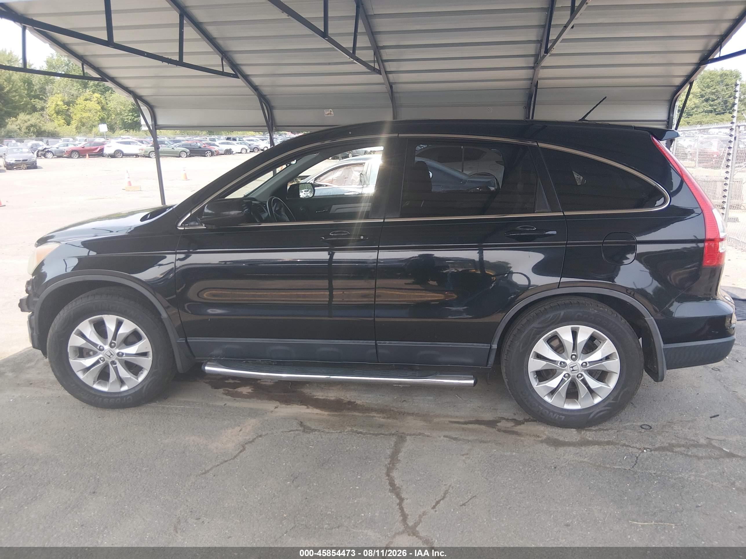 2011 Honda Cr-v Ex-l Black vin: JHLRE4H79BC034296