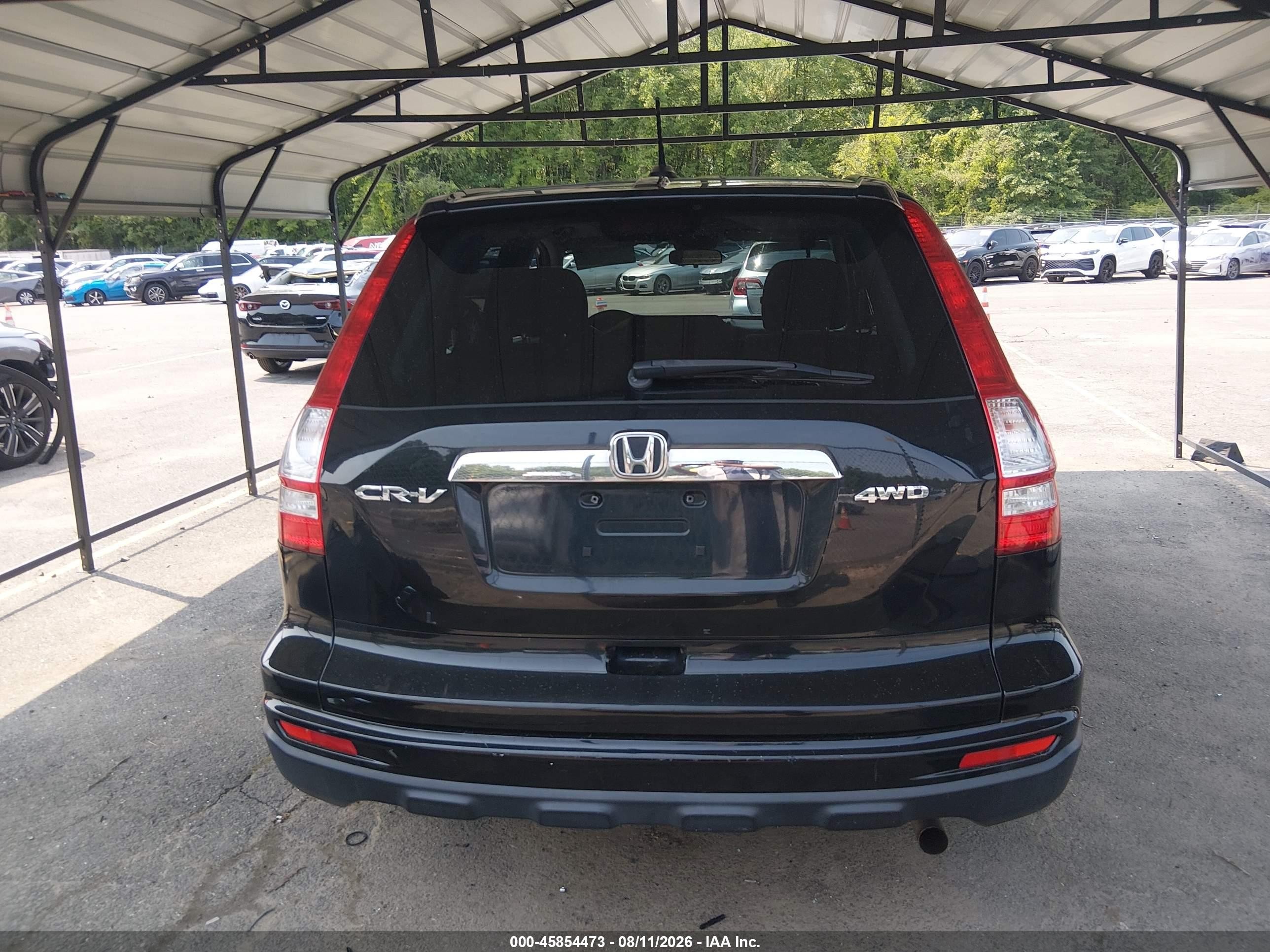2011 Honda Cr-v Ex-l Black vin: JHLRE4H79BC034296