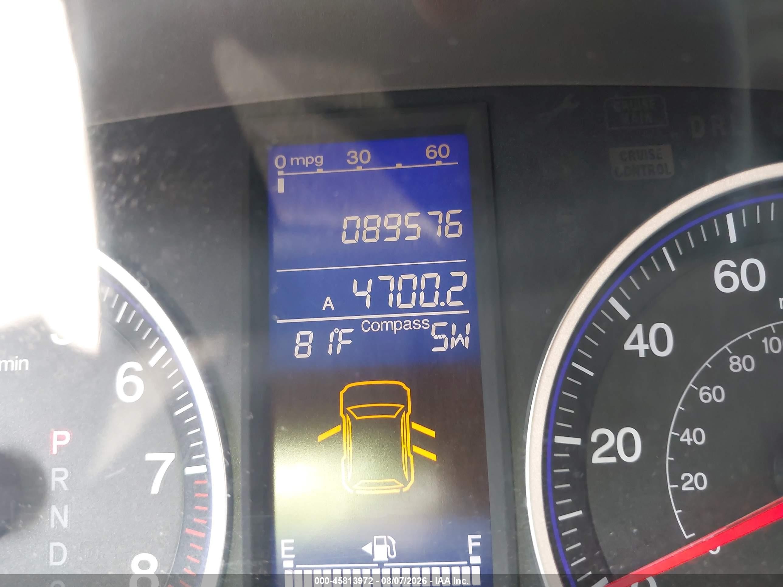 2010 Honda Cr-v Ex-l Red vin: JHLRE4H7XAC001189