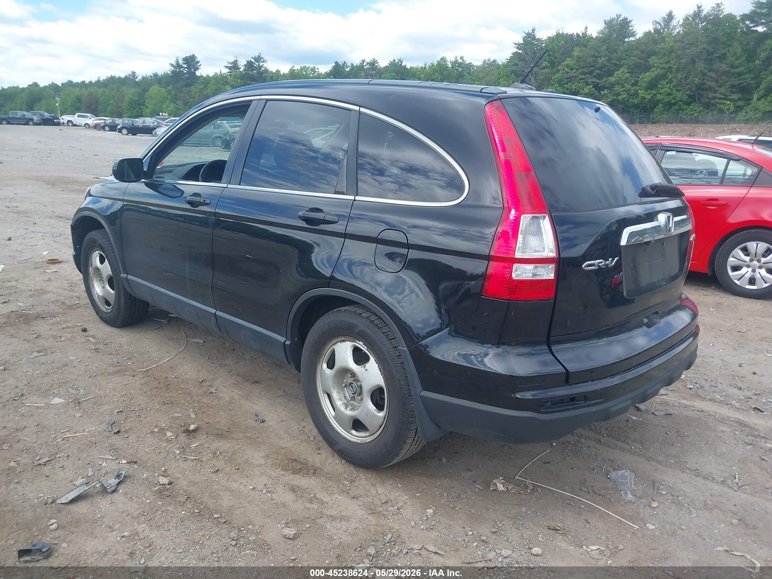 2010 Honda Cr-v Ex-l Черный vin: JHLRE4H7XAC012760