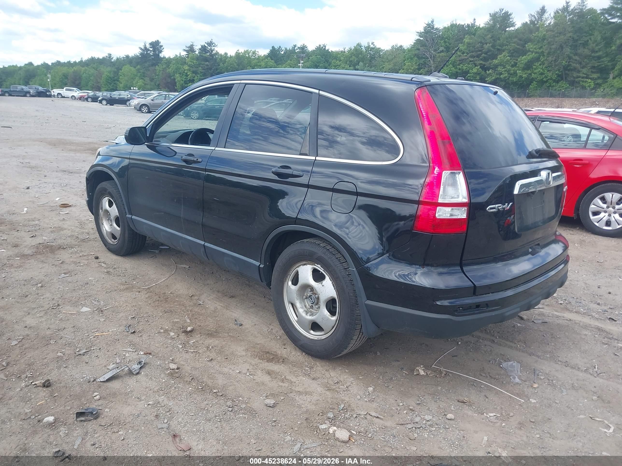 2010 Honda Cr-v Ex-l Черный vin: JHLRE4H7XAC012760
