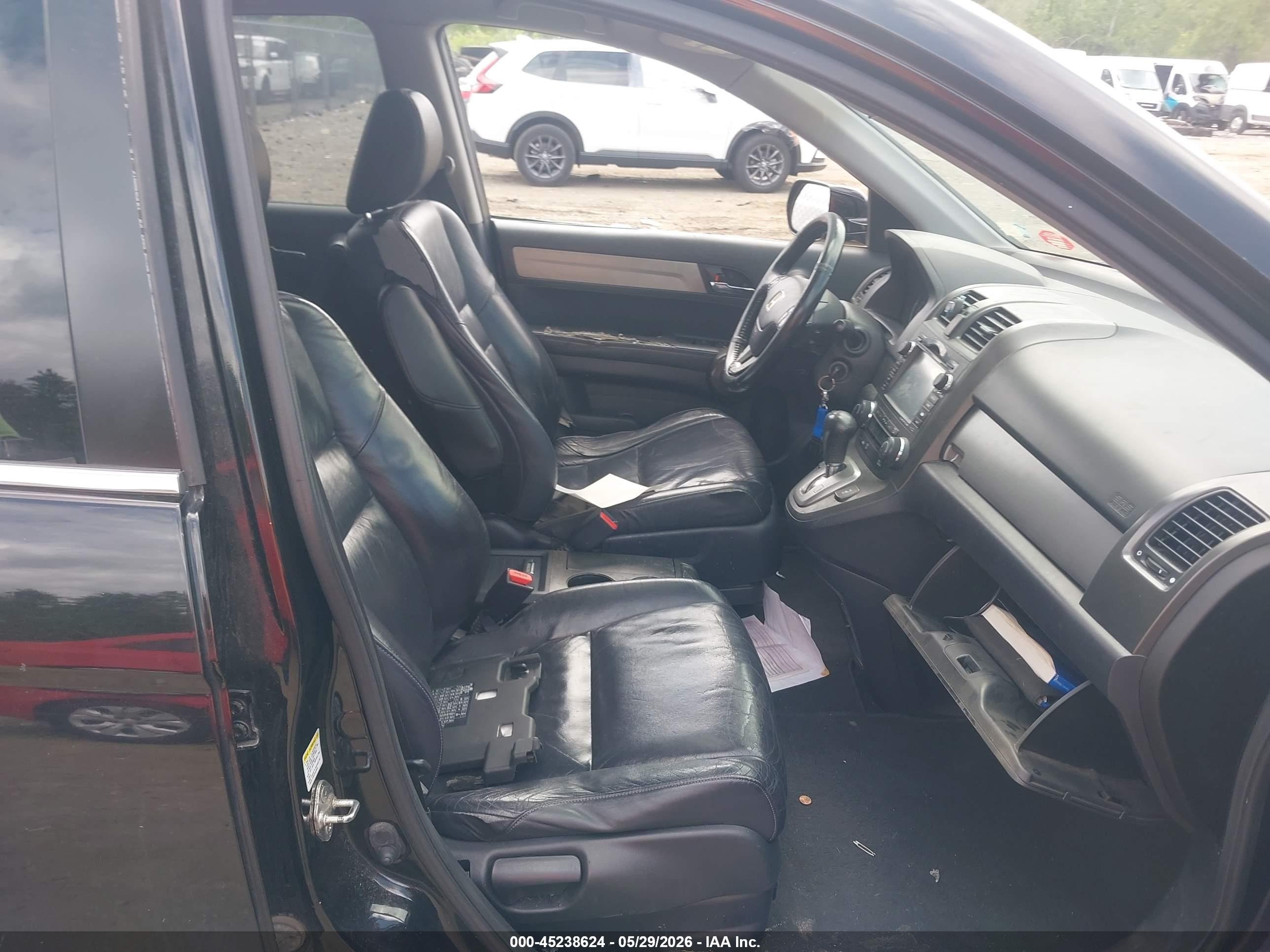 2010 Honda Cr-v Ex-l Черный vin: JHLRE4H7XAC012760