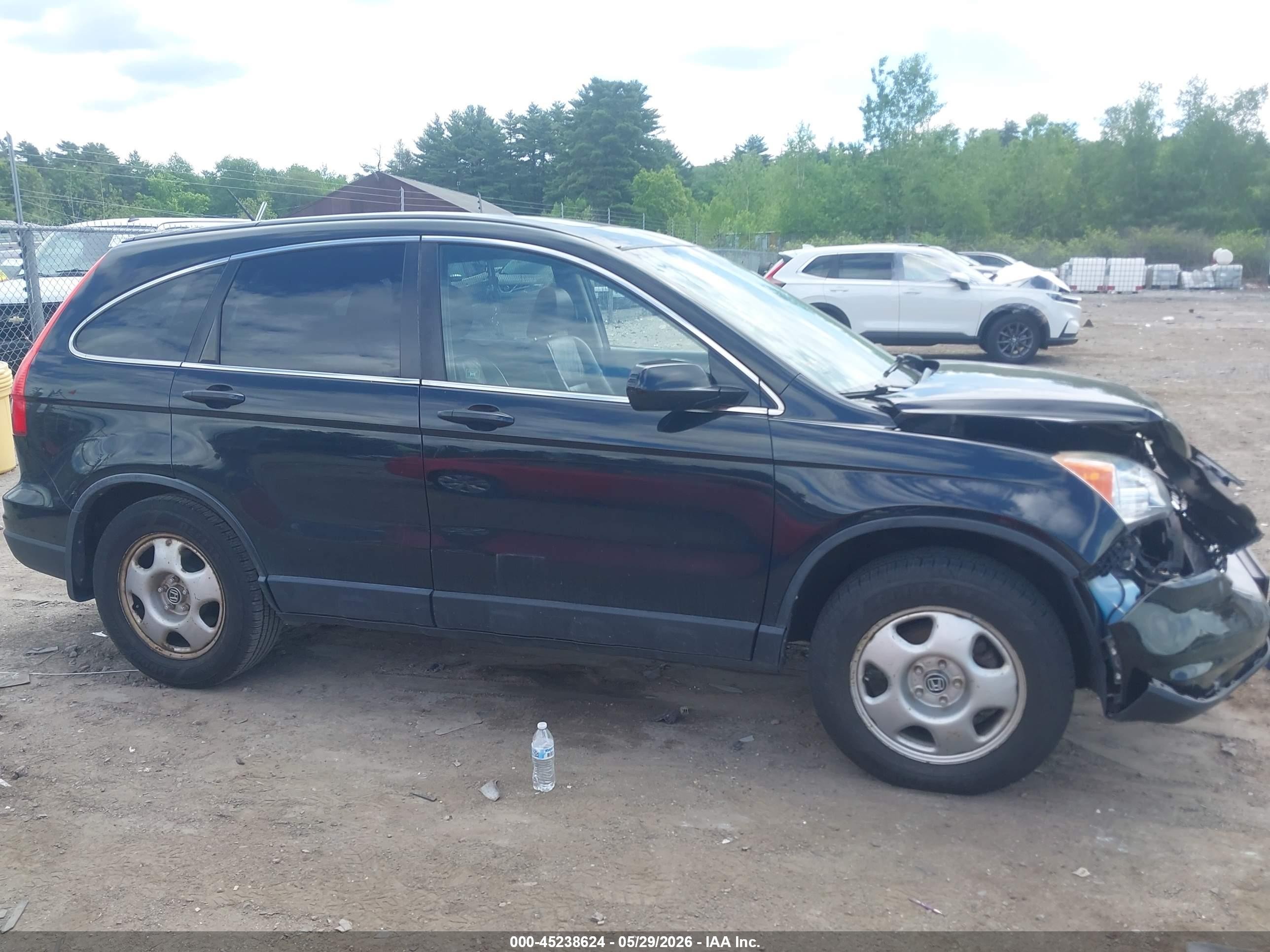 2010 Honda Cr-v Ex-l Черный vin: JHLRE4H7XAC012760