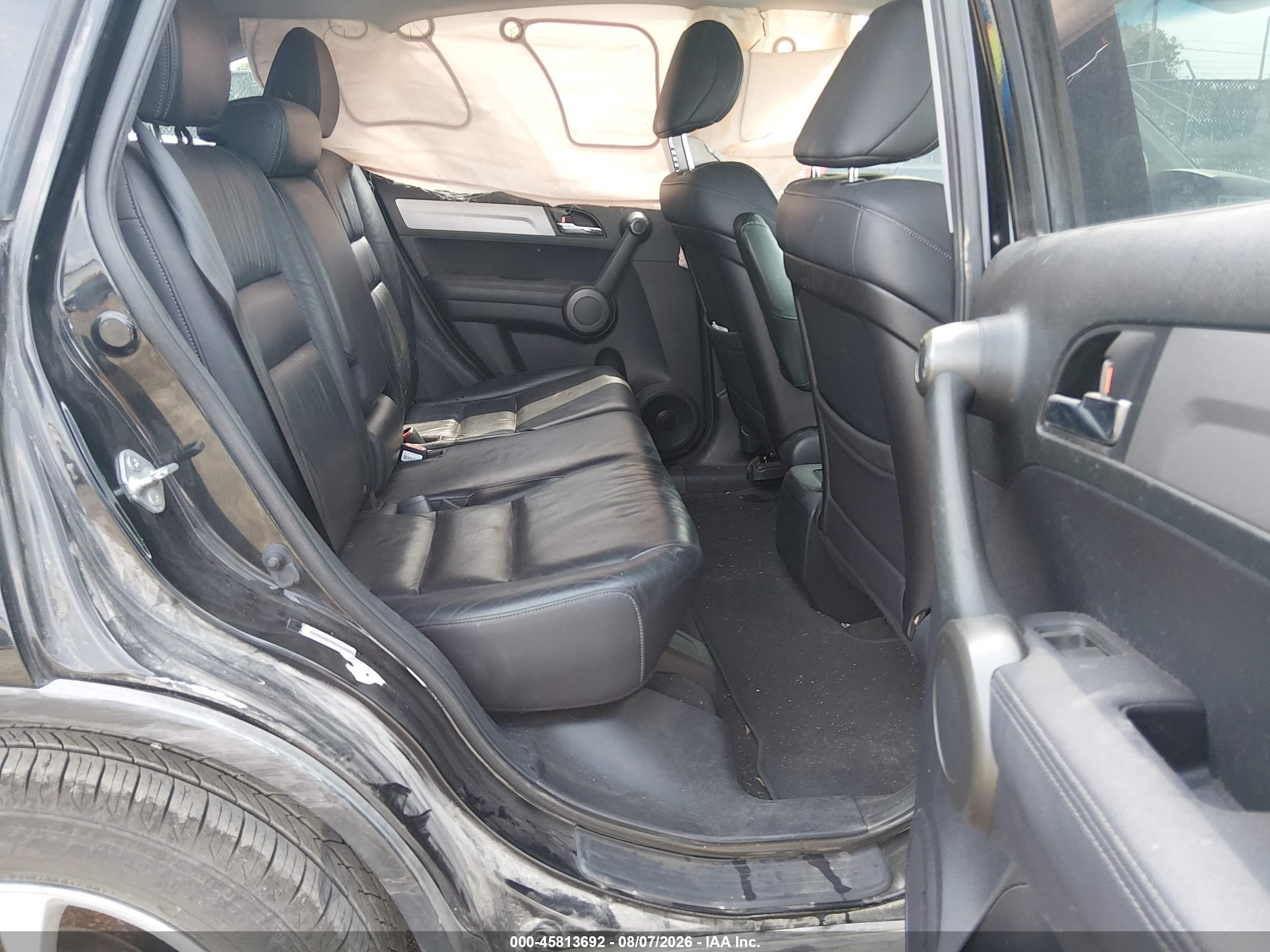 2011 Honda Cr-v Ex-l Black vin: JHLRE4H7XBC022500
