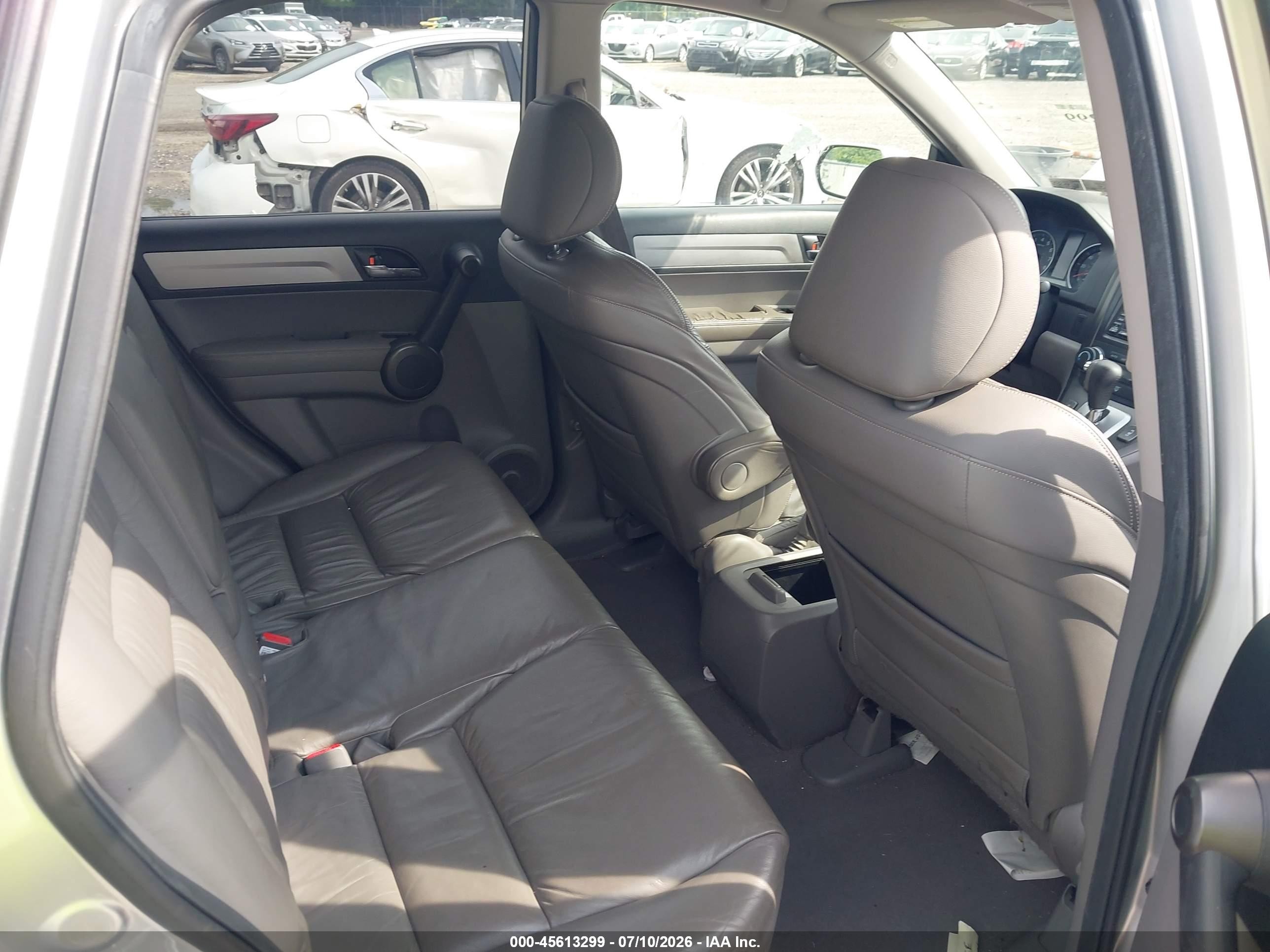 2011 Honda Cr-v Ex-l Silver vin: JHLRE4H7XBC026384