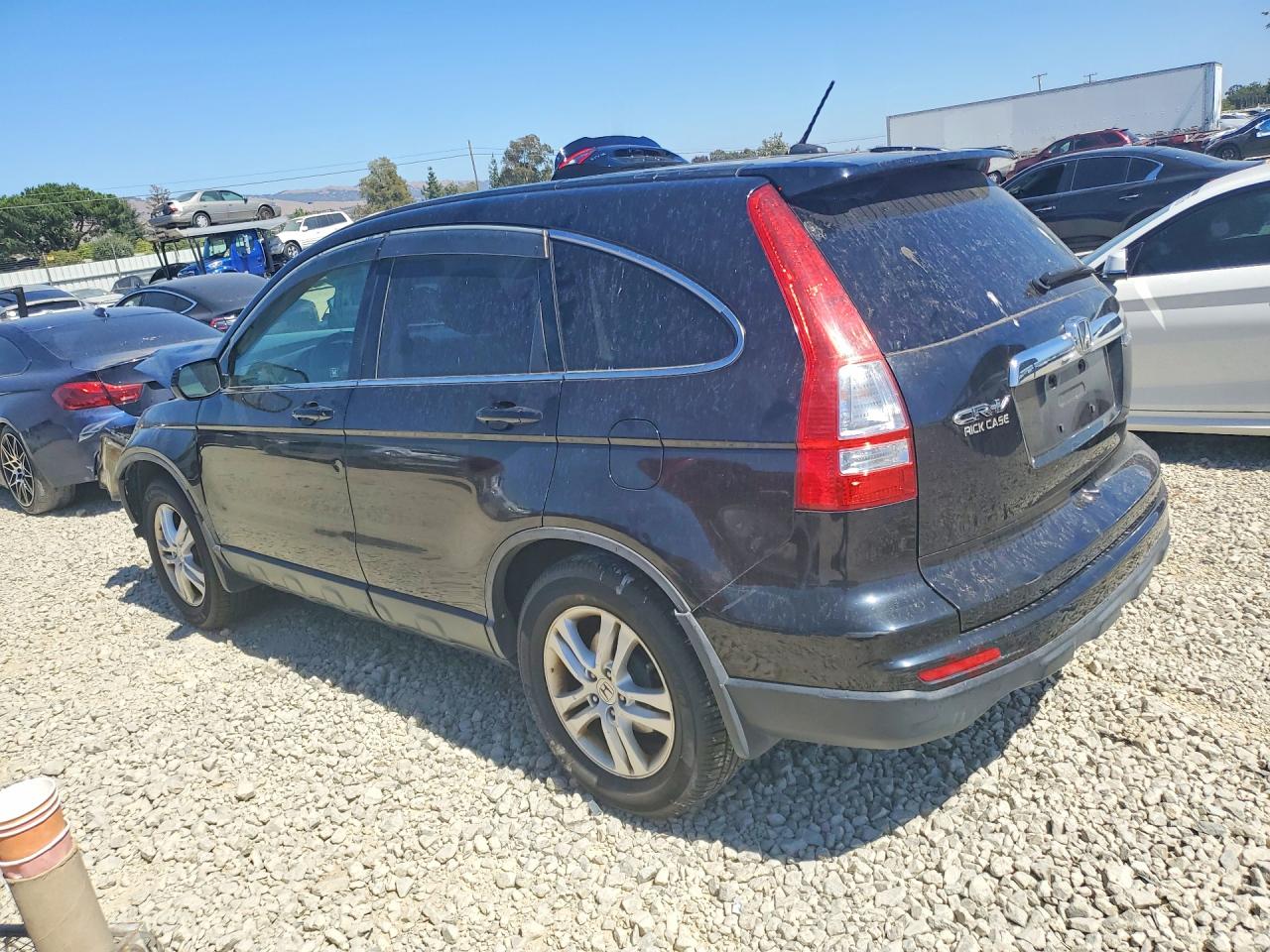 2011 Honda Cr-v Exl Черный vin: JHLRE4H7XBC031276