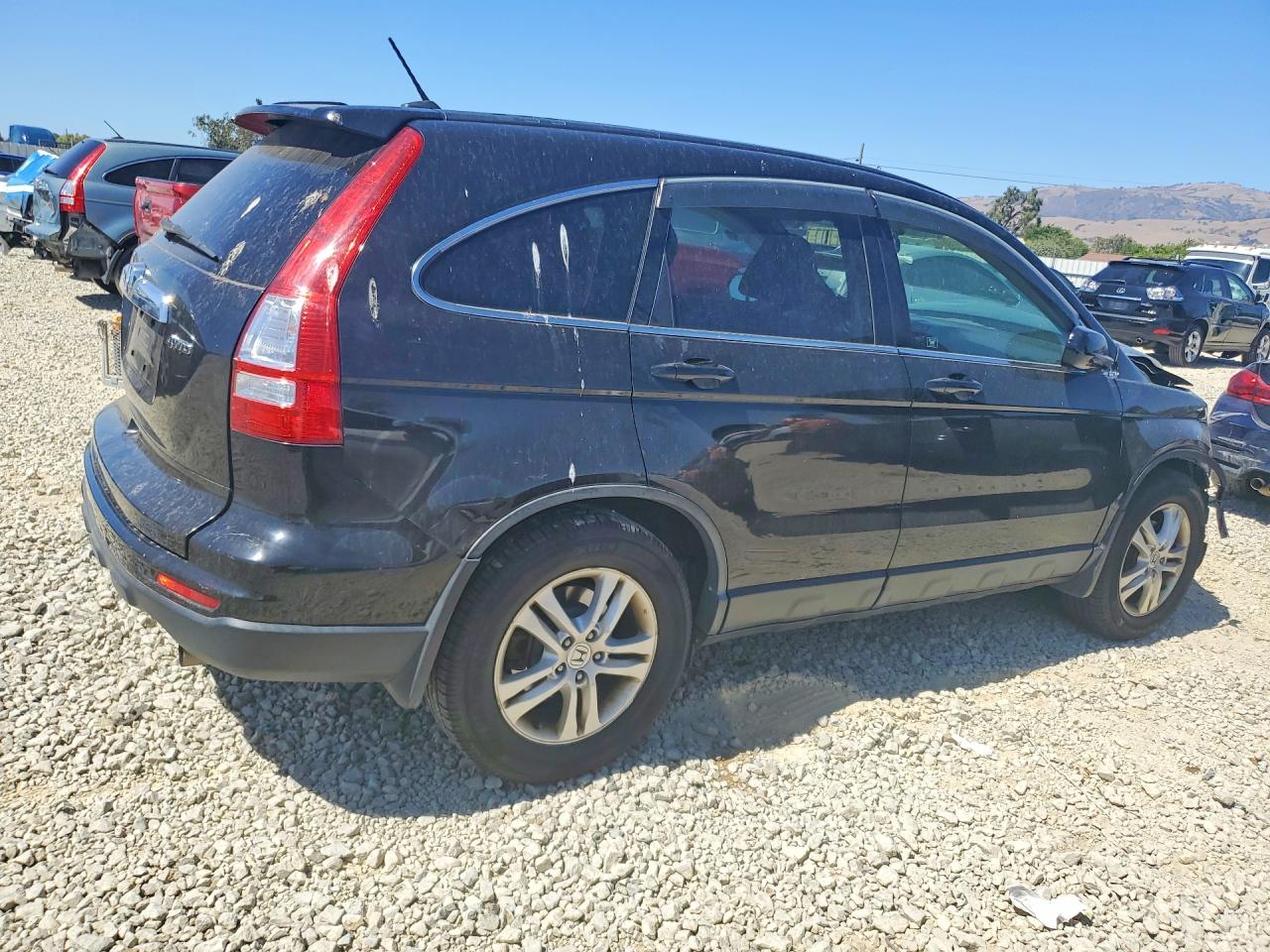 2011 Honda Cr-v Exl Черный vin: JHLRE4H7XBC031276
