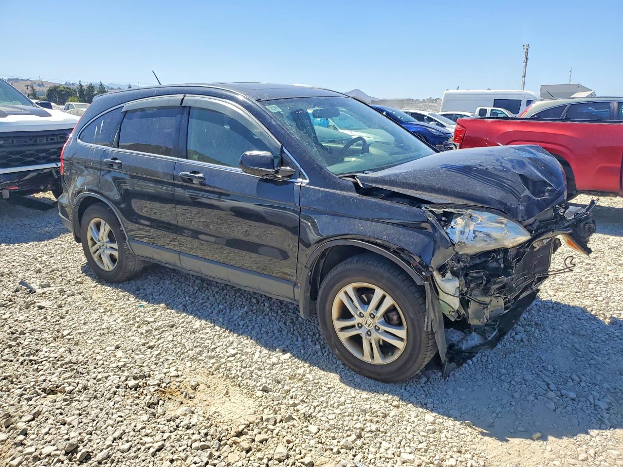 2011 Honda Cr-v Exl Черный vin: JHLRE4H7XBC031276
