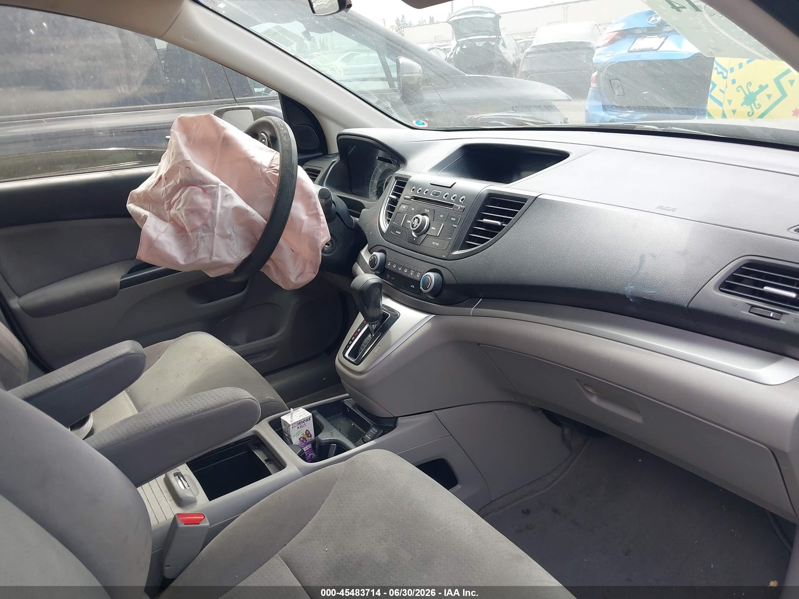2012 Honda Cr-v Ex Blue vin: JHLRM3H51CC007784