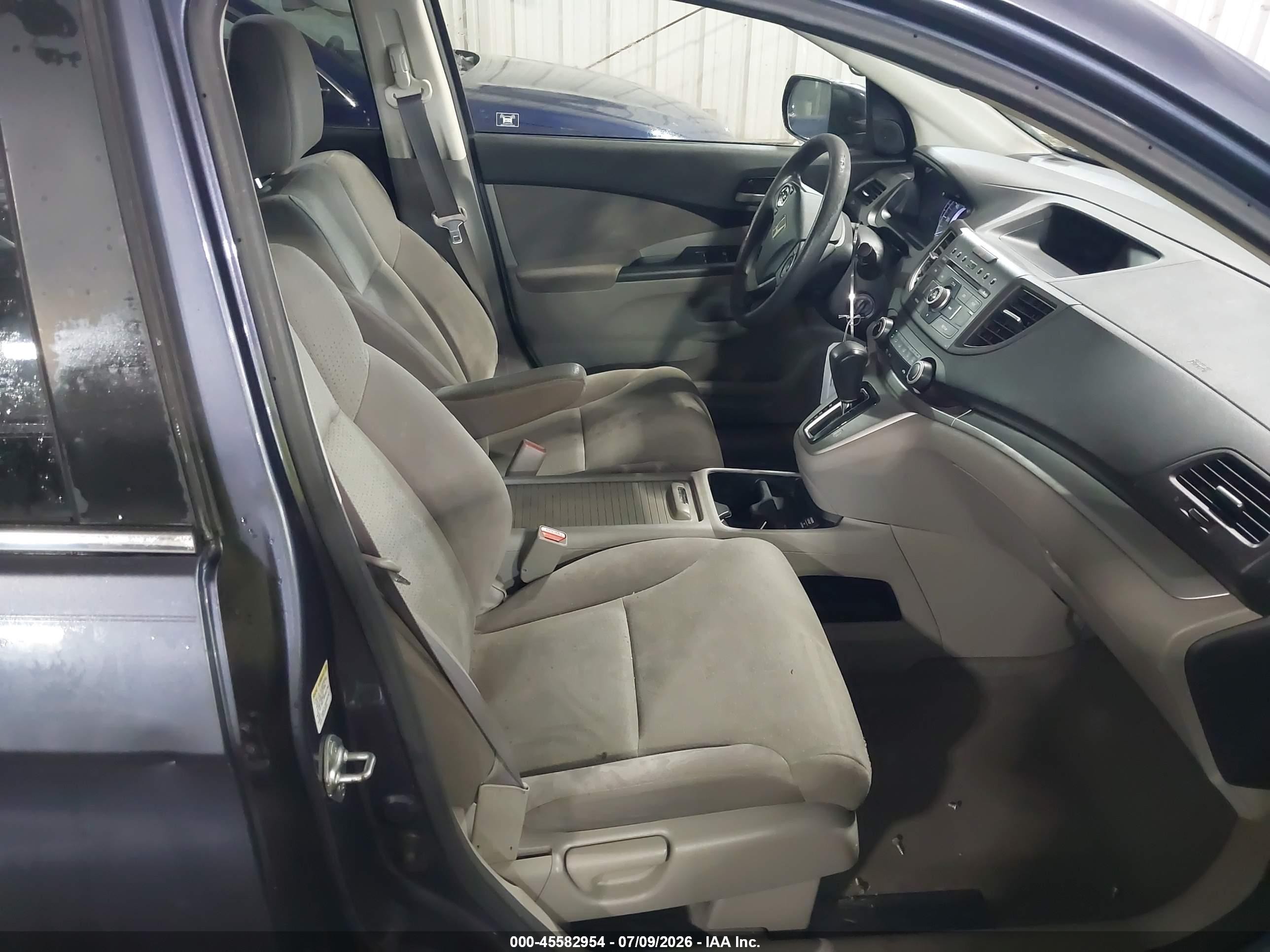 2012 Honda Cr-v Ex Blue vin: JHLRM3H53CC004188