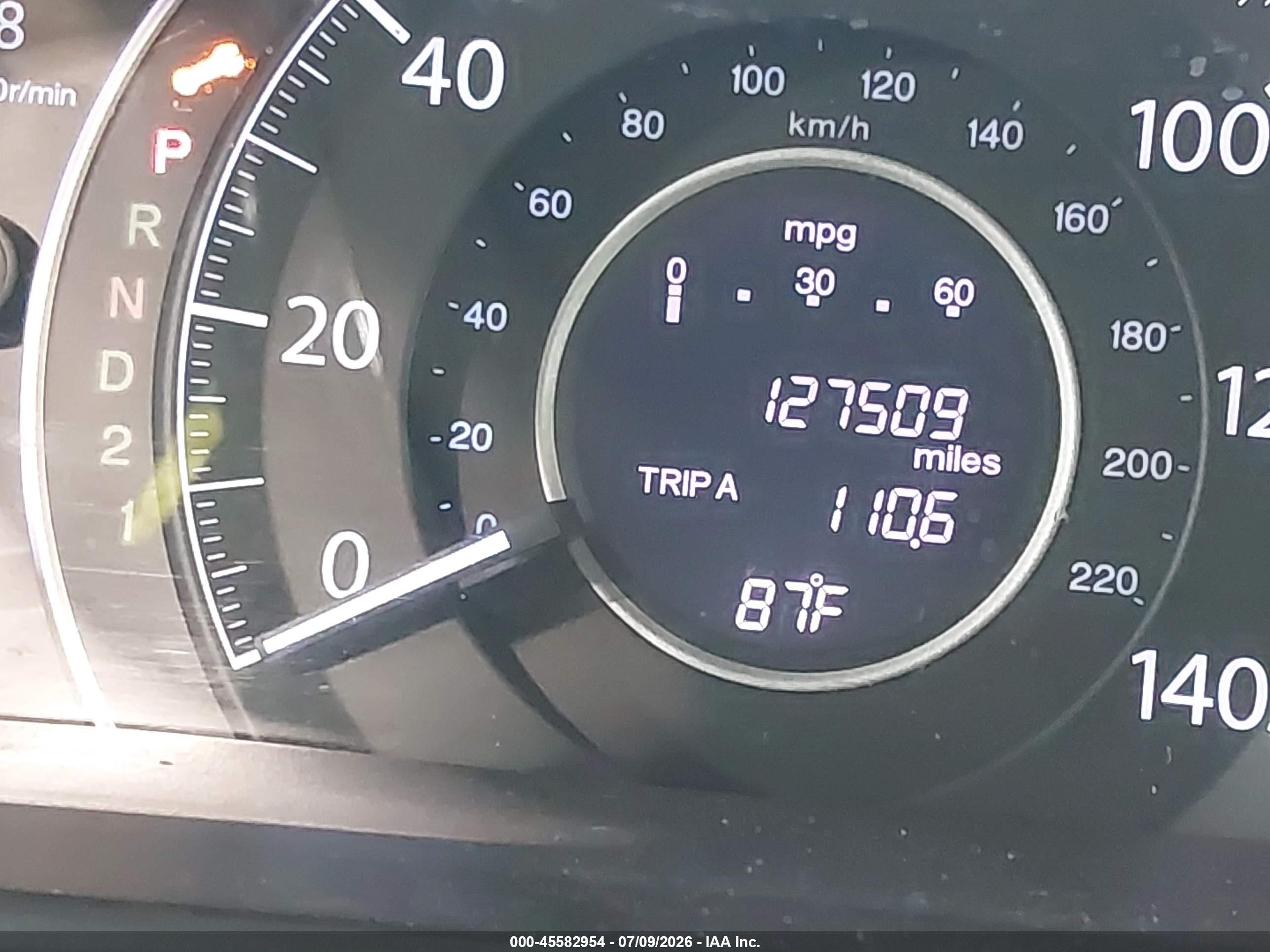 2012 Honda Cr-v Ex Blue vin: JHLRM3H53CC004188