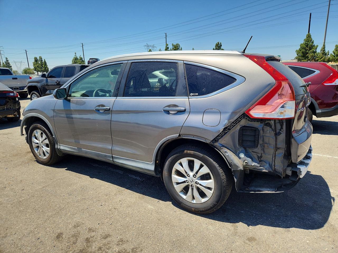 2012 Honda Cr-v Sport Blue vin: JHLRM3H55CC000353