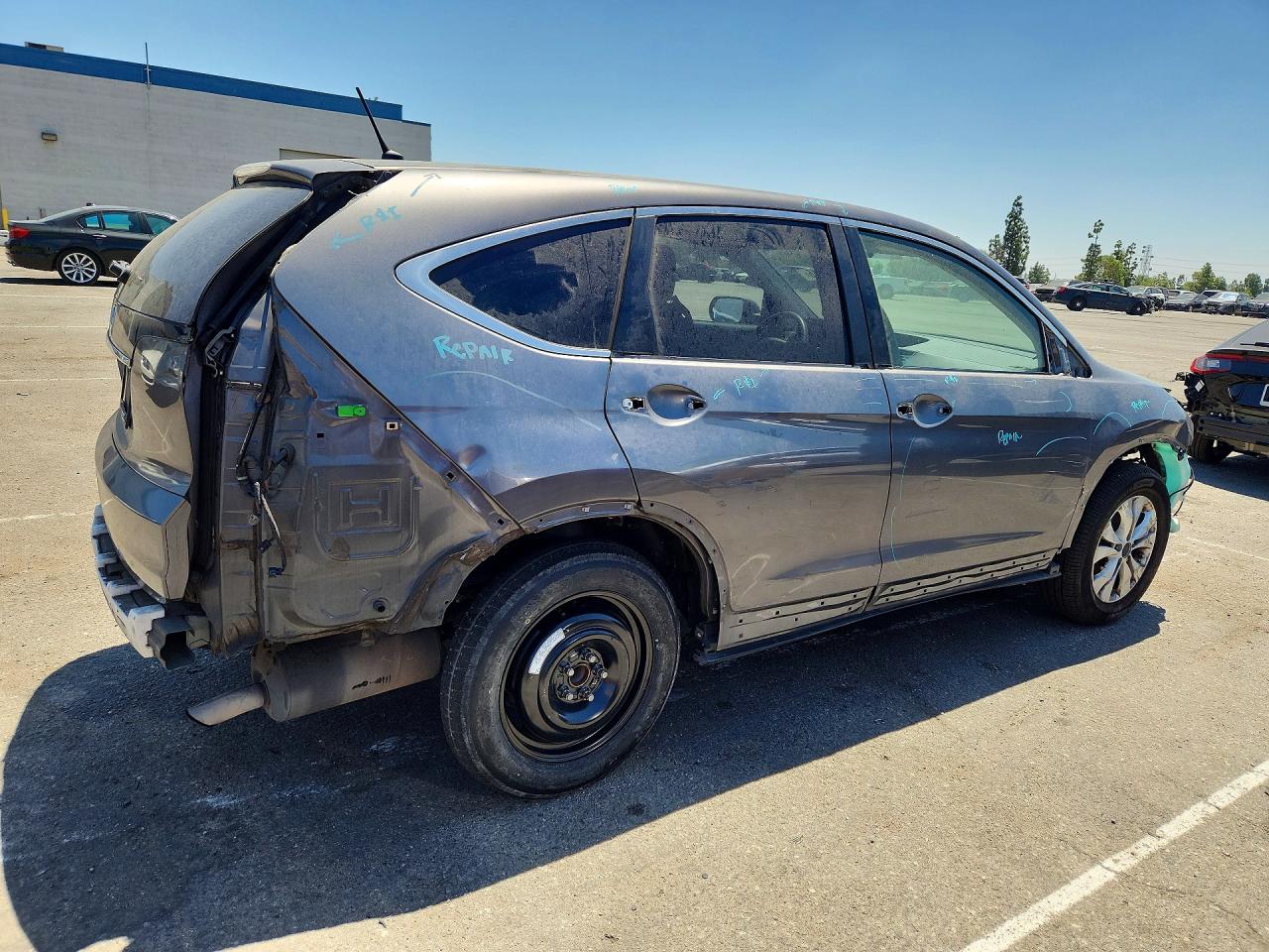 2012 Honda Cr-v Sport Blue vin: JHLRM3H55CC000353