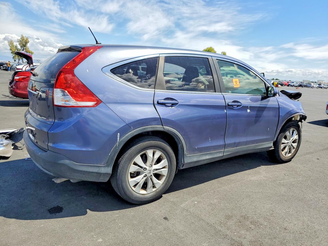 2012 Honda Cr-v Ex Синий vin: JHLRM3H56CC003424