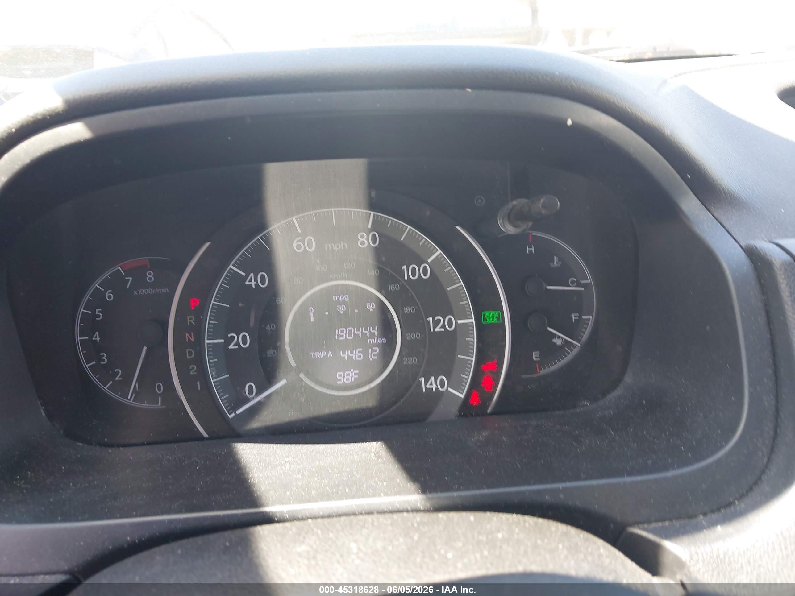 2012 Honda Cr-v Ex Синий vin: JHLRM3H56CC005531