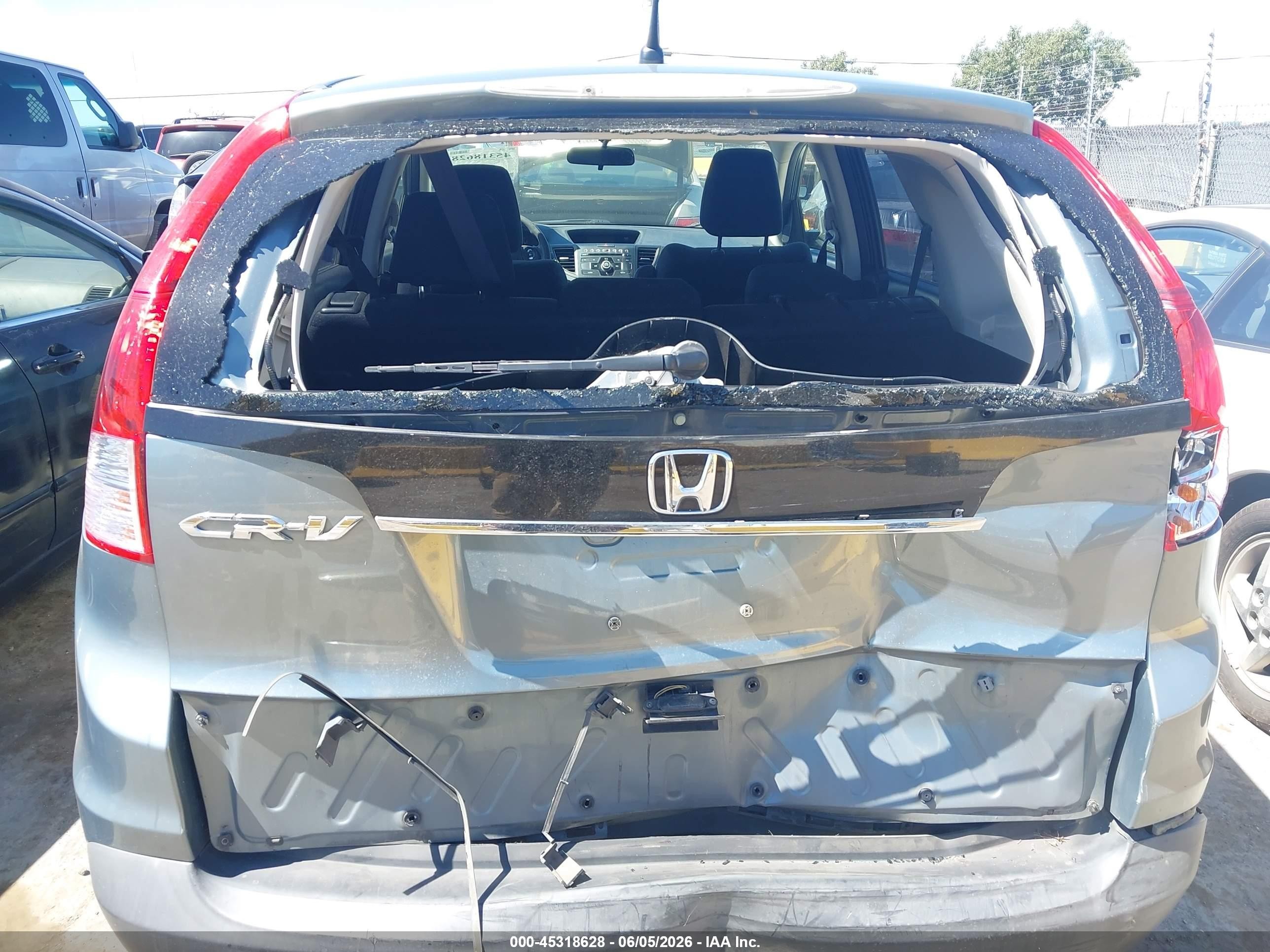 2012 Honda Cr-v Ex Синий vin: JHLRM3H56CC005531