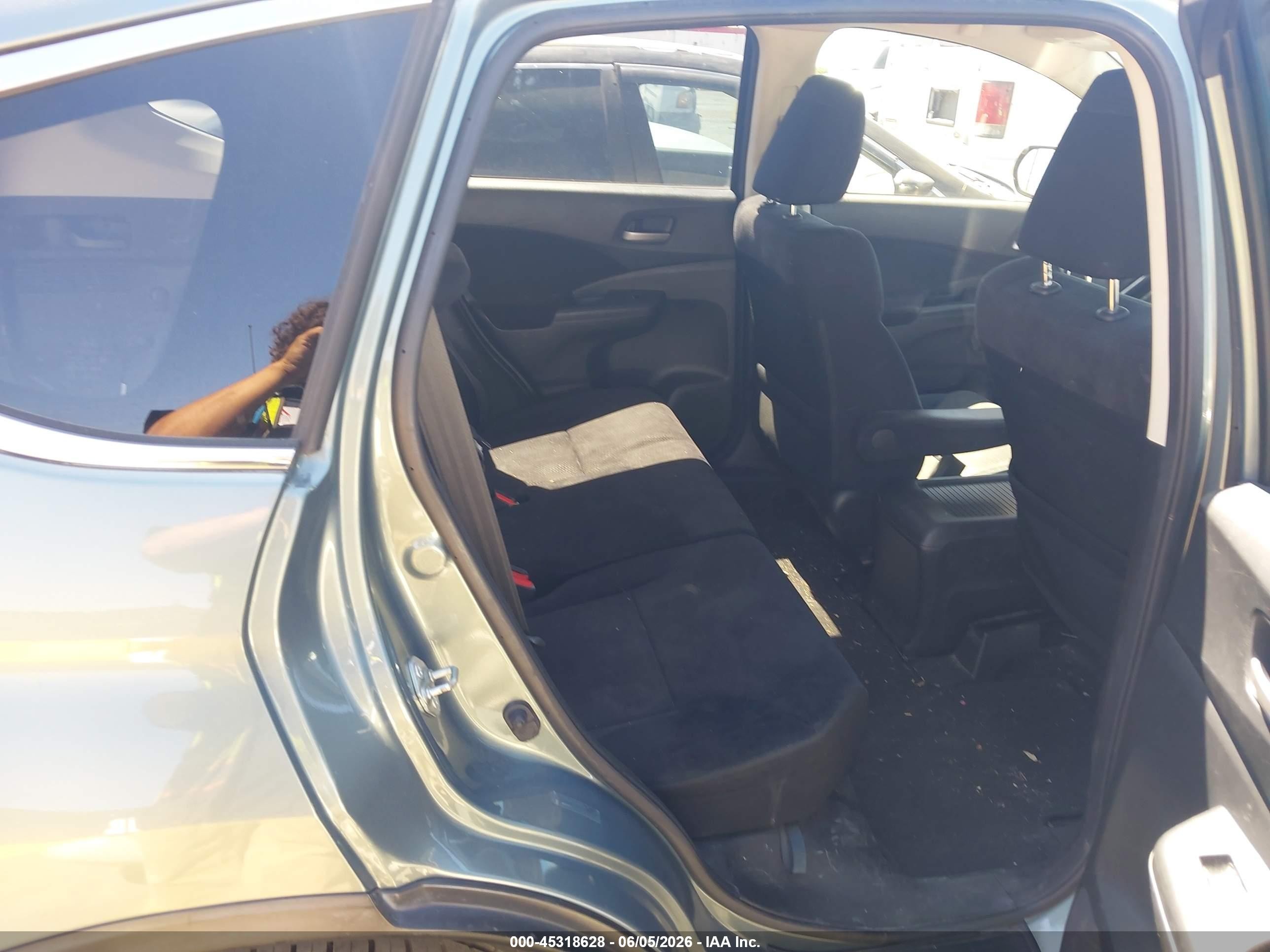 2012 Honda Cr-v Ex Синий vin: JHLRM3H56CC005531
