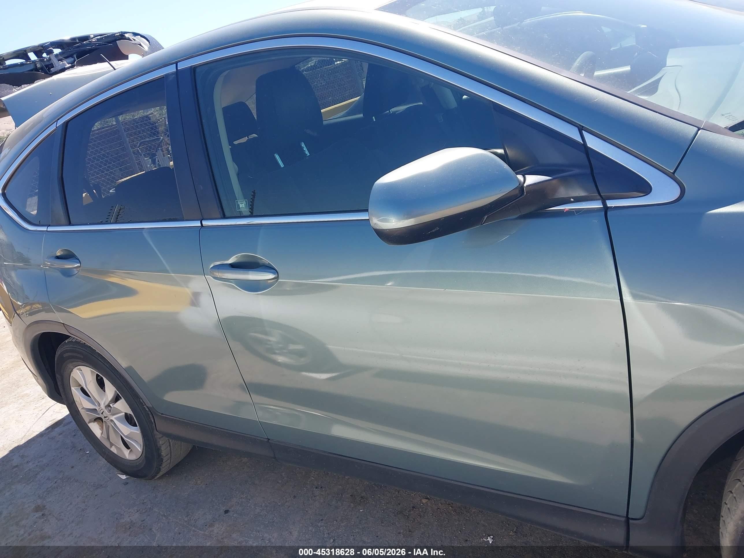2012 Honda Cr-v Ex Синий vin: JHLRM3H56CC005531