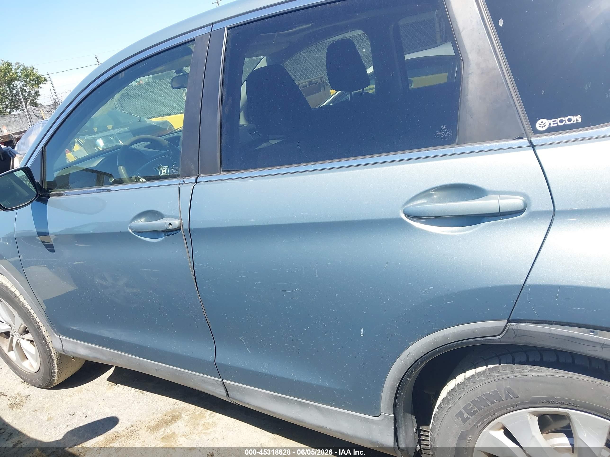 2012 Honda Cr-v Ex Синий vin: JHLRM3H56CC005531